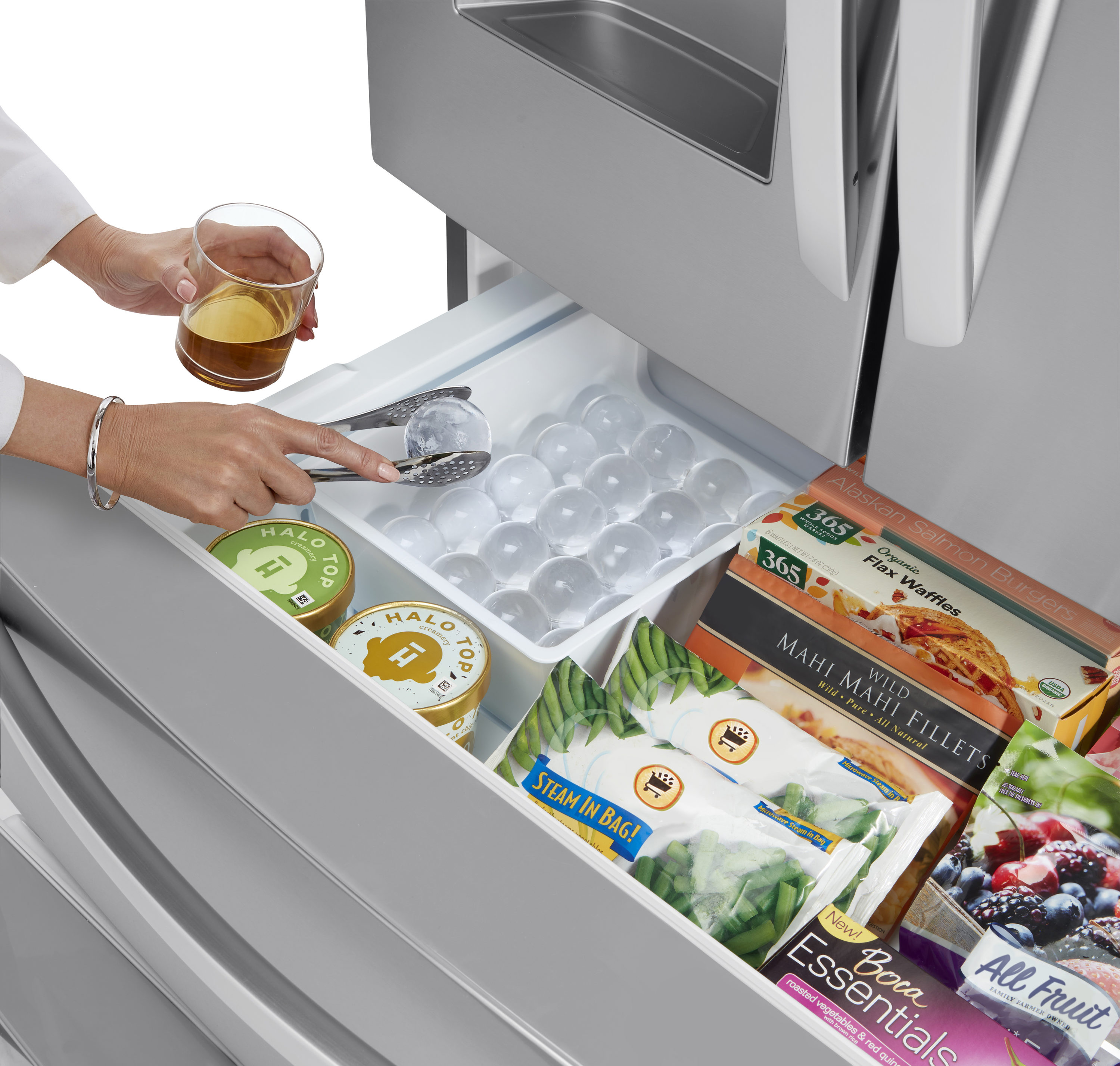 Refrigerador LG InstaView Side by Side 637L WIFI App ThinQ Craft Ice Maker  Tecnología Inverter Linear, oferta LOi.