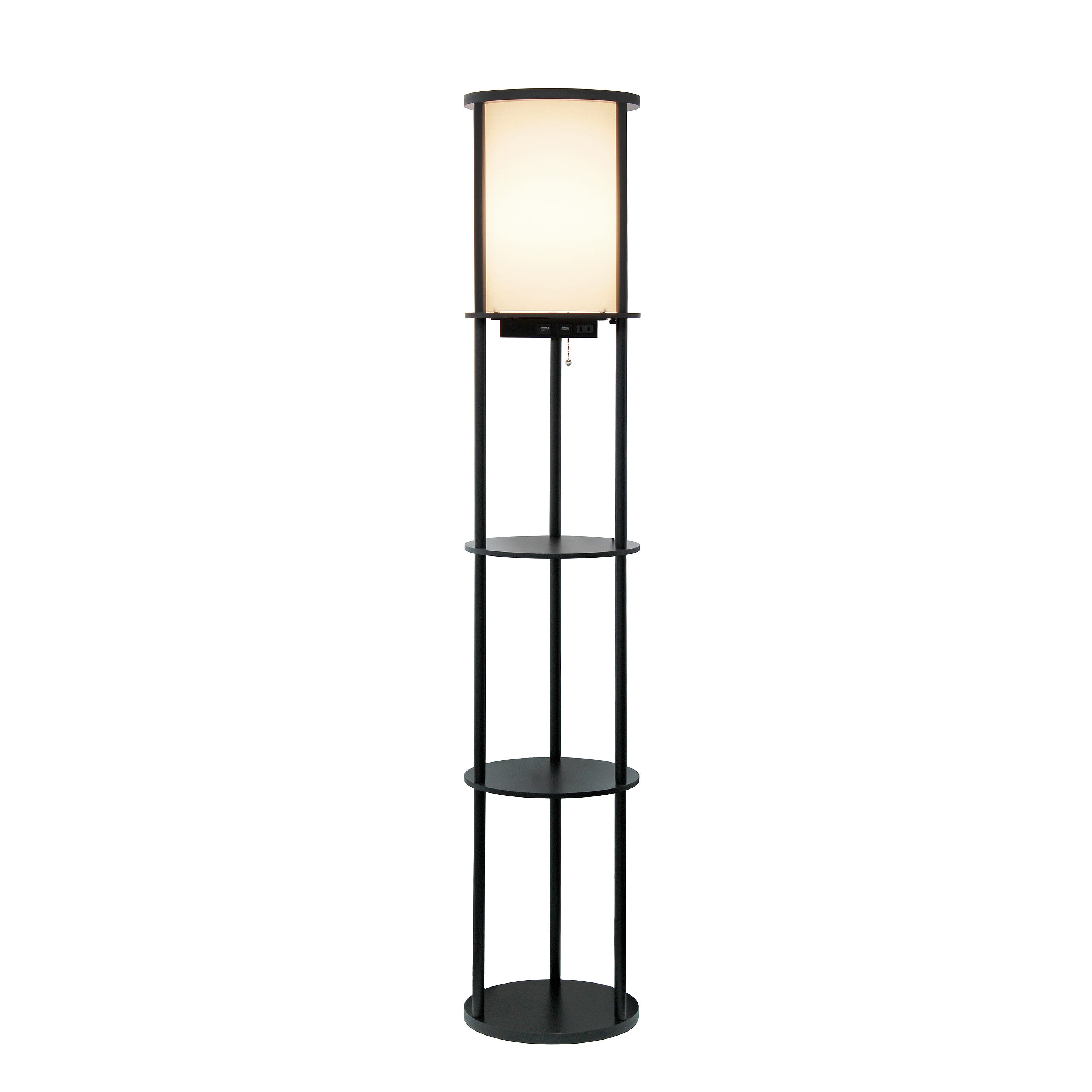 Simple Designs LF2010-BLK floorlamps - View #3