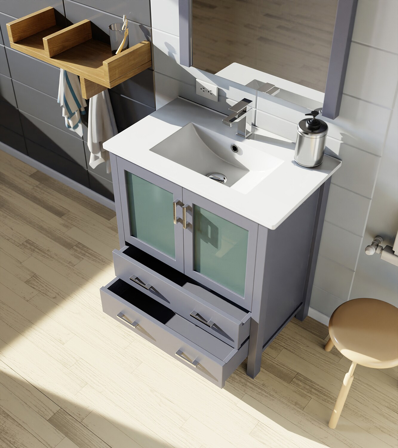 Lexora LV341830SBES000 Bath-Vanity-Combo - View #13
