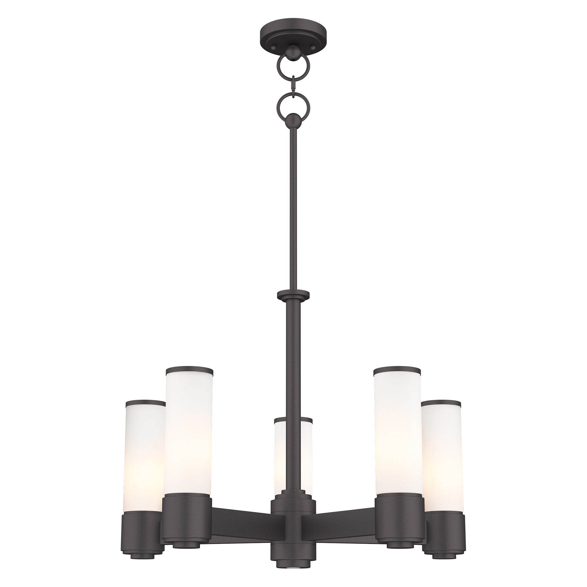Livex Lighting 52105-92 Weston 5 -Light Distressed Bronze Modern/contemporary For Use in Bathrooms, Bedrooms, Dining Rooms, Foyers, Kitchens, Living Rooms Chandelier