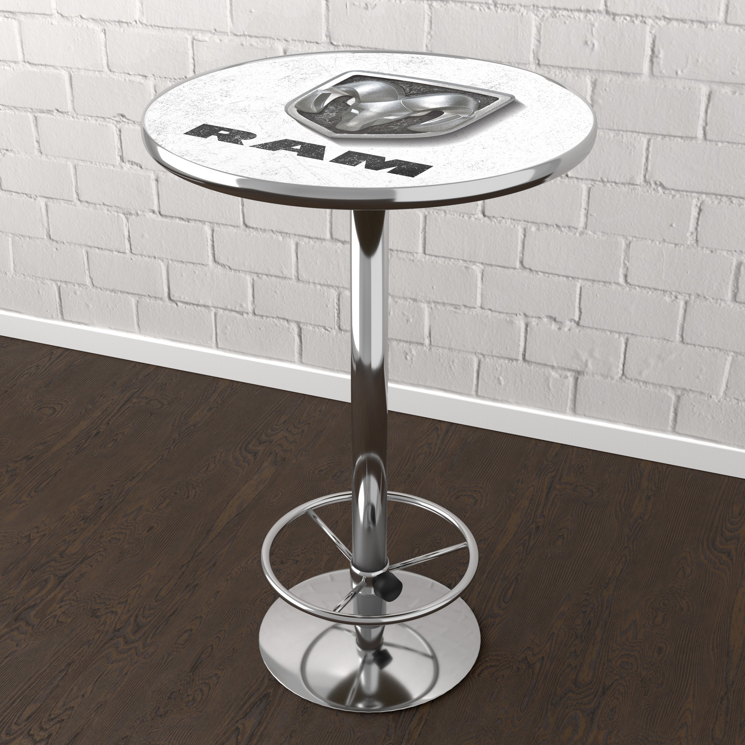 Trademark Gameroom RAM2000-LOGO-WHI Dining-Tables - View #5