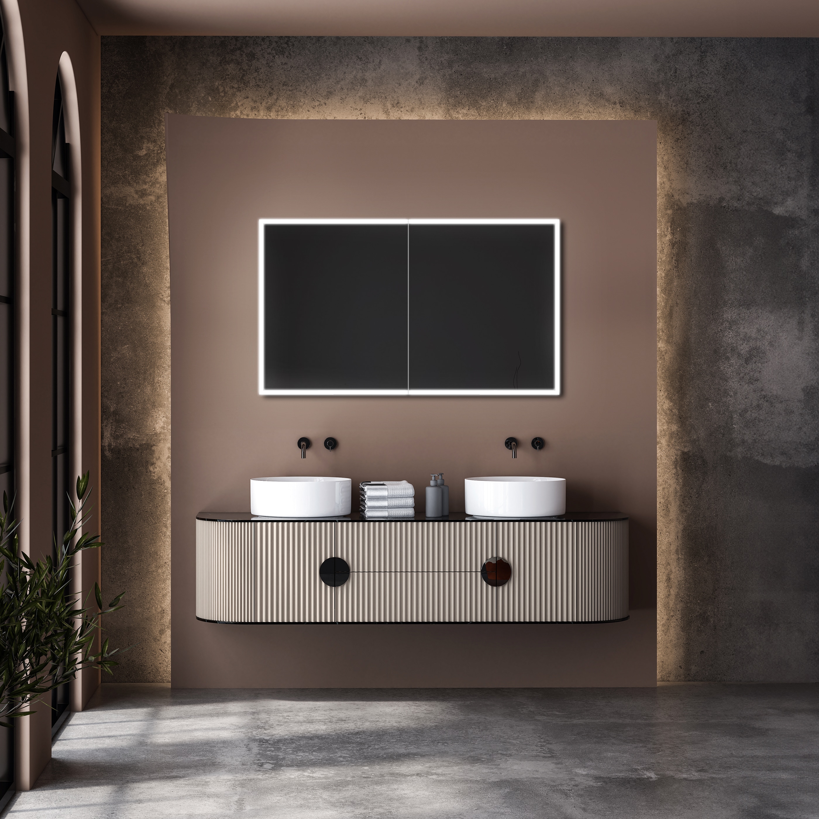 Dreamwerks DANI-005 Bathroom-Medicine-Cabinets - View #3