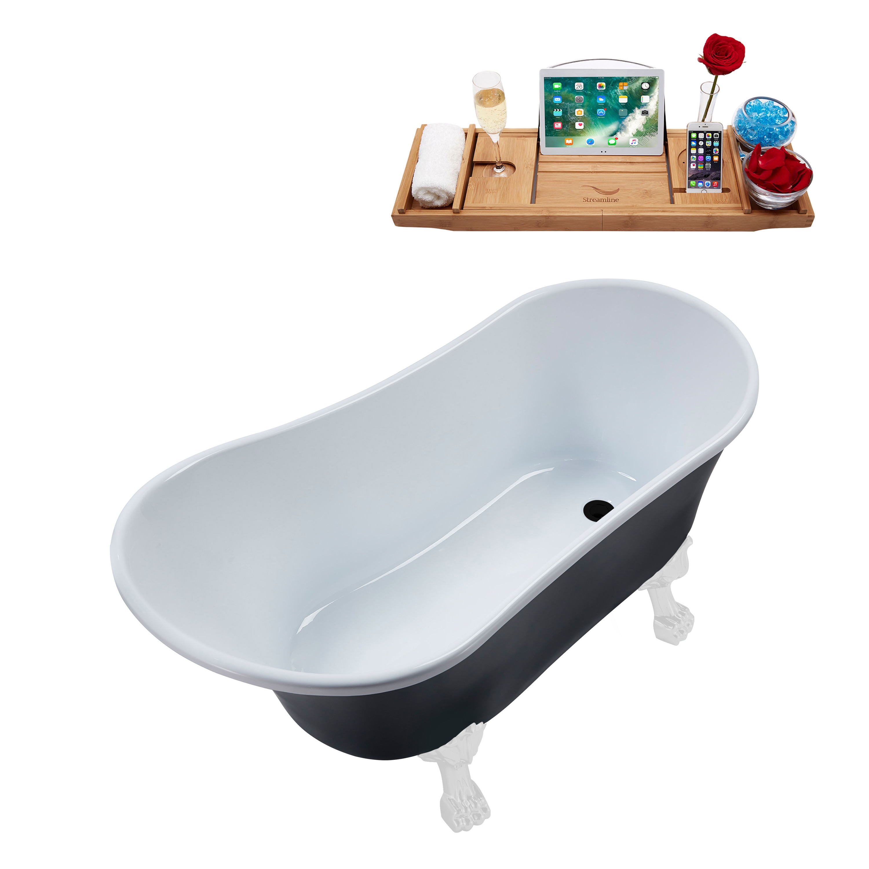 Streamline N362WH-IN-BL bathtubs - View #5