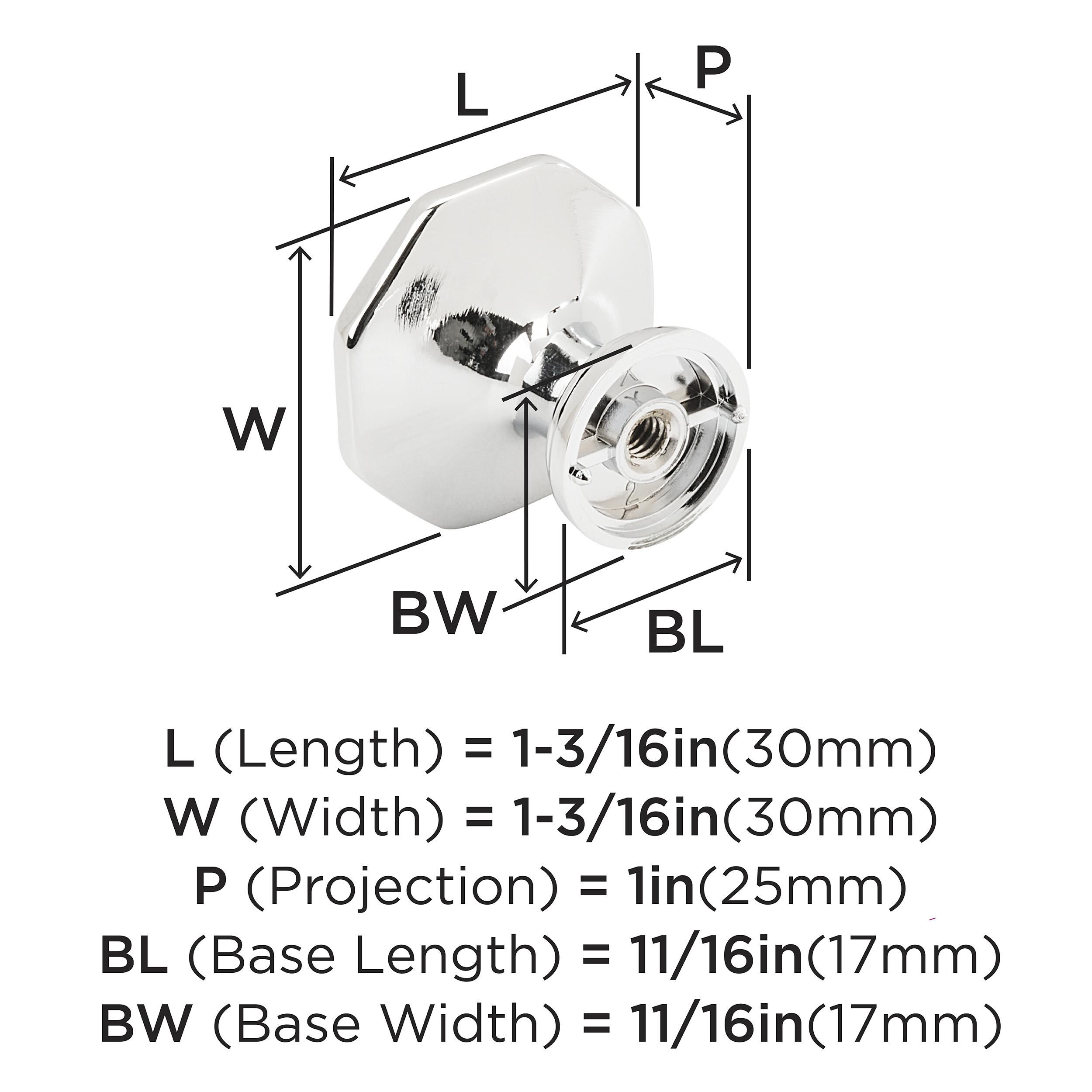 Amerock BP3733526 Cabinet-Knobs - View #3