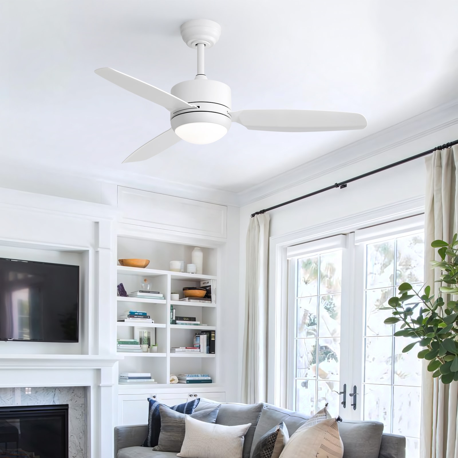 Sofucor YY-46K001WHWH Ceiling-Fans - View #3