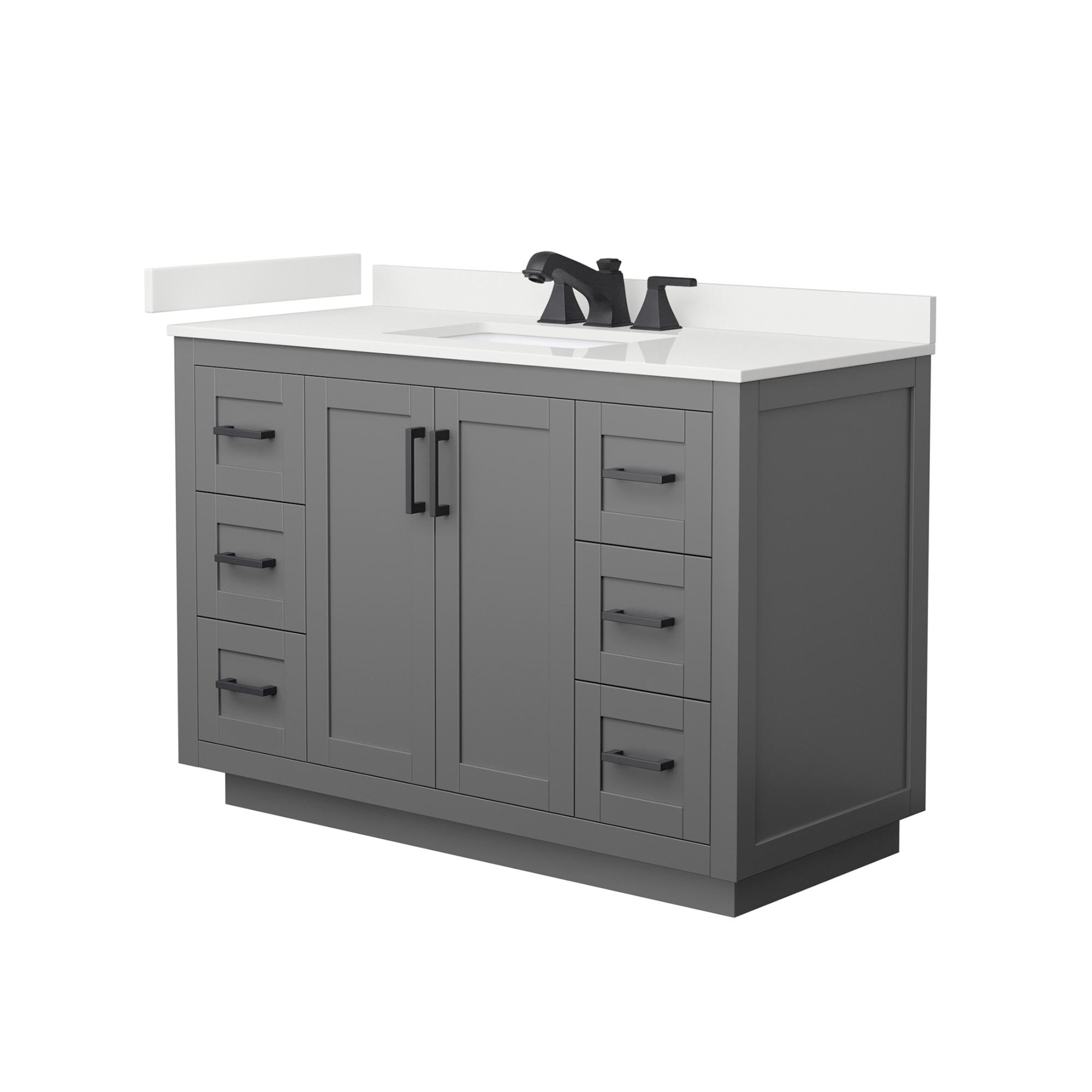 Wyndham Collection WCF292948SGBWQUS3MXX Bath-Vanity-Combo - View #2