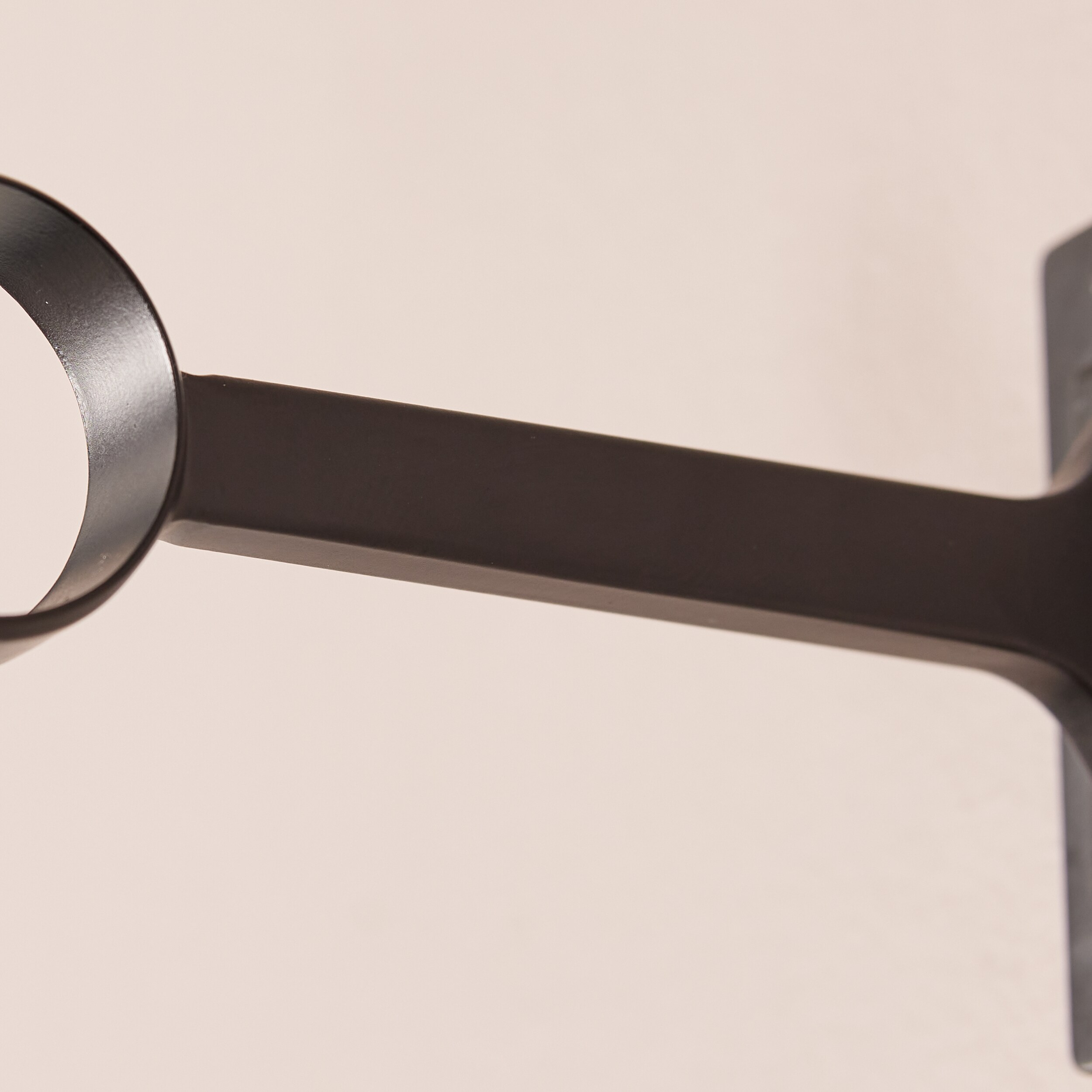 Origin 21 2-Pack Matte Black Zinc Single Curtain Rod Bracket