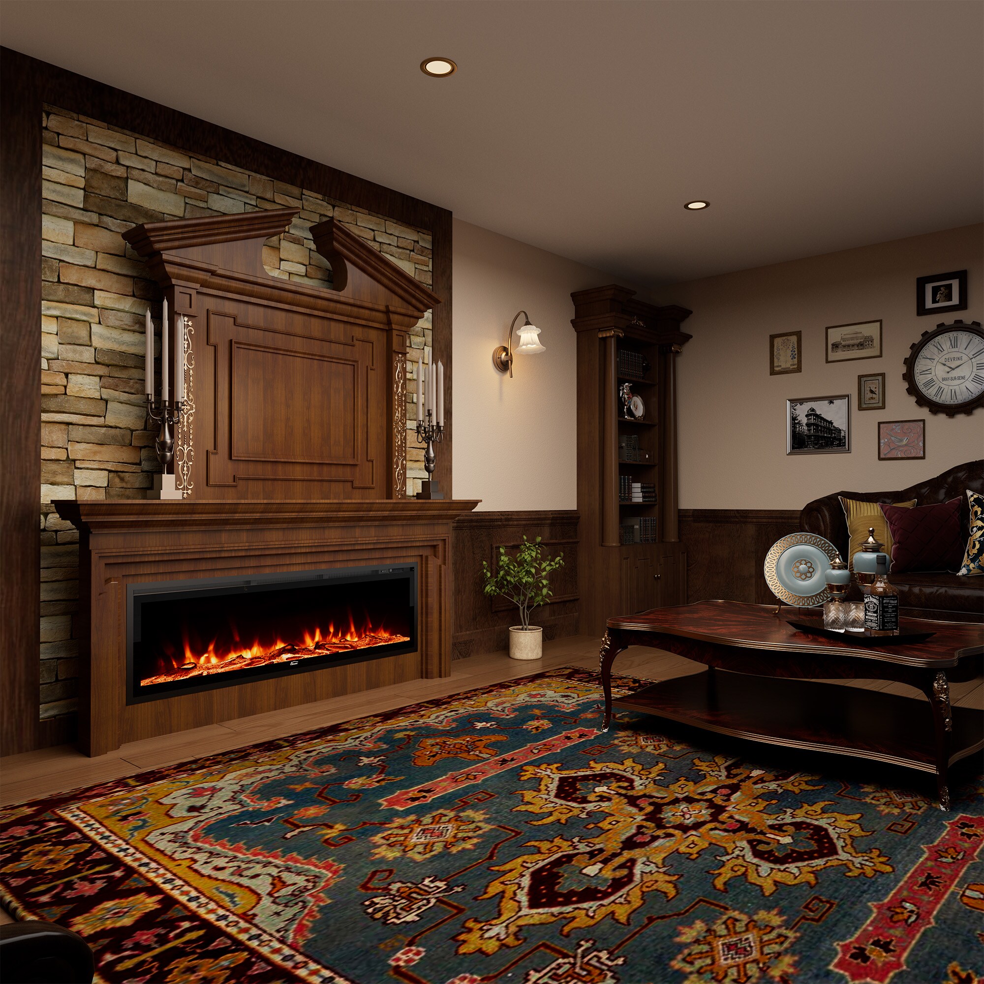 Clihome CL-W42 Electric-Fireplaces - View #5