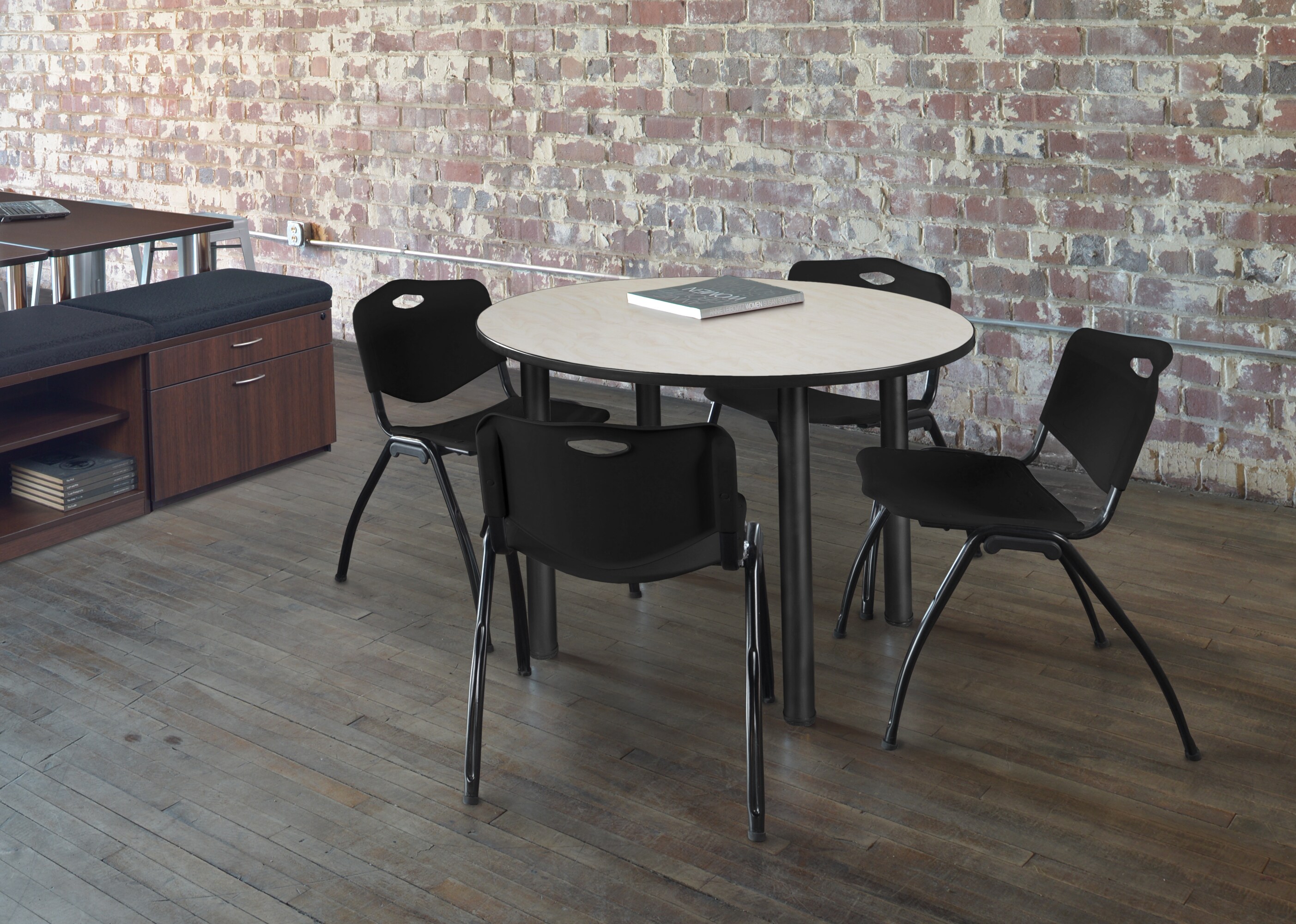 Regency TB42RNDPLBPBK Office-Tables - View #5