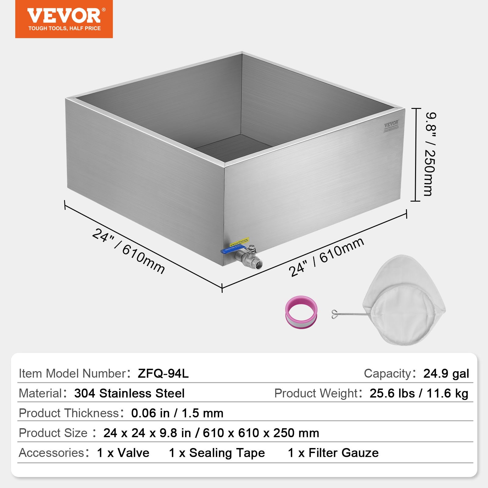 VEVOR ZFQ24X36X60000001V0 Cooking-Pans-Skillets - View #8