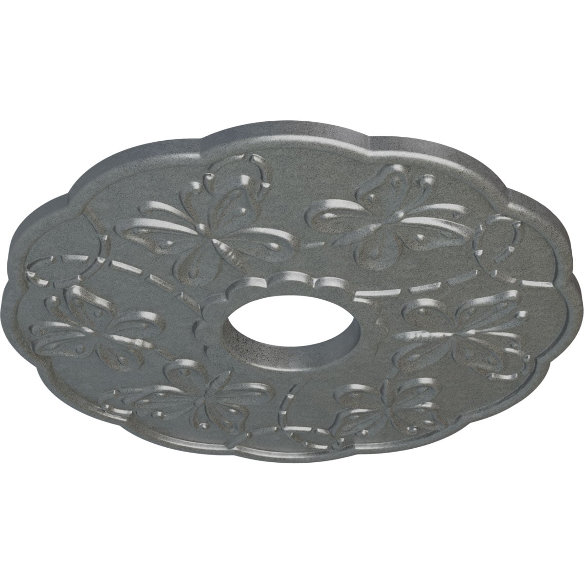 Ekena Millwork CM17TSPLS Ceiling-Medallions - View #2