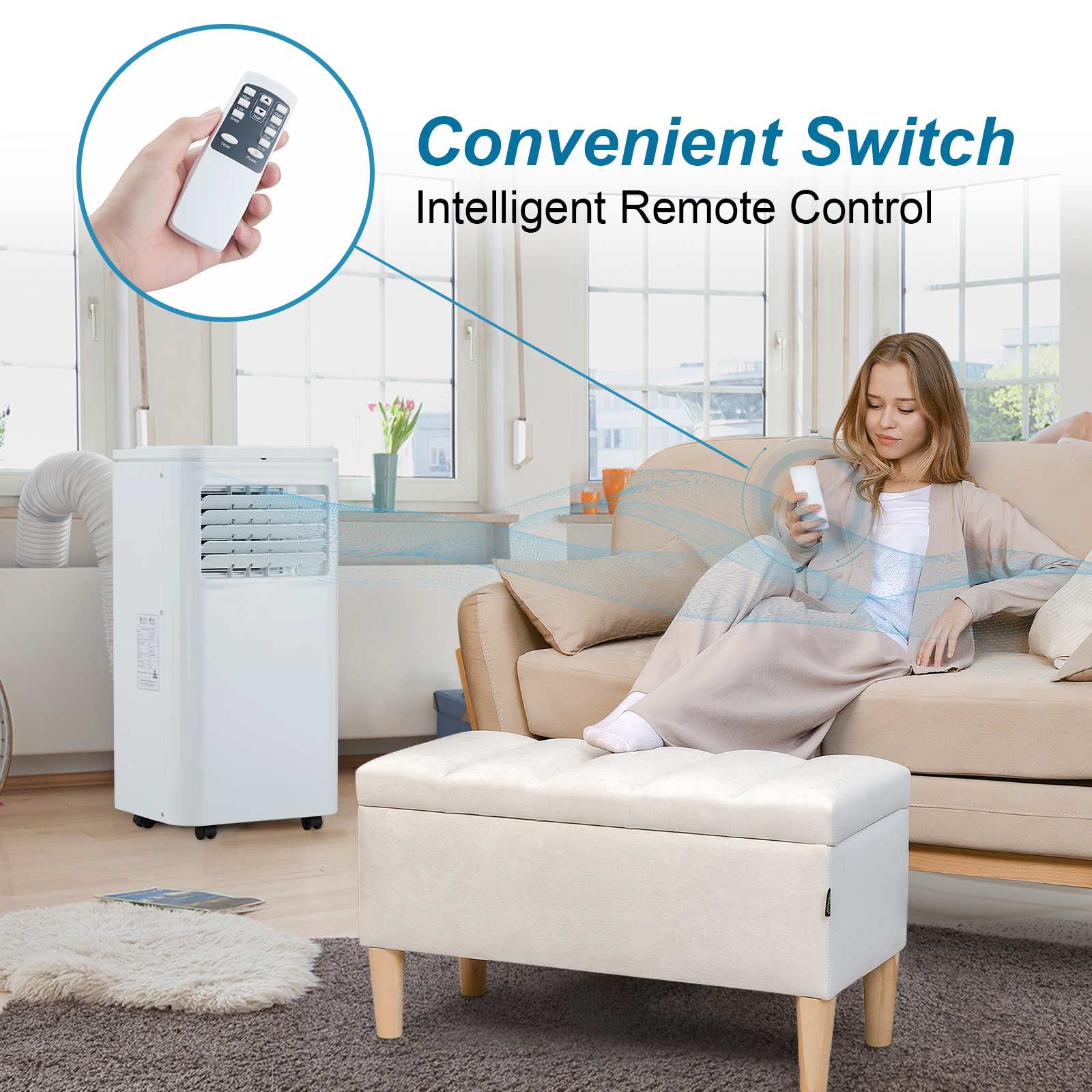 Qeetex LSHQQPHO-10FE3UOT Portable-Air-Conditioners - View #2