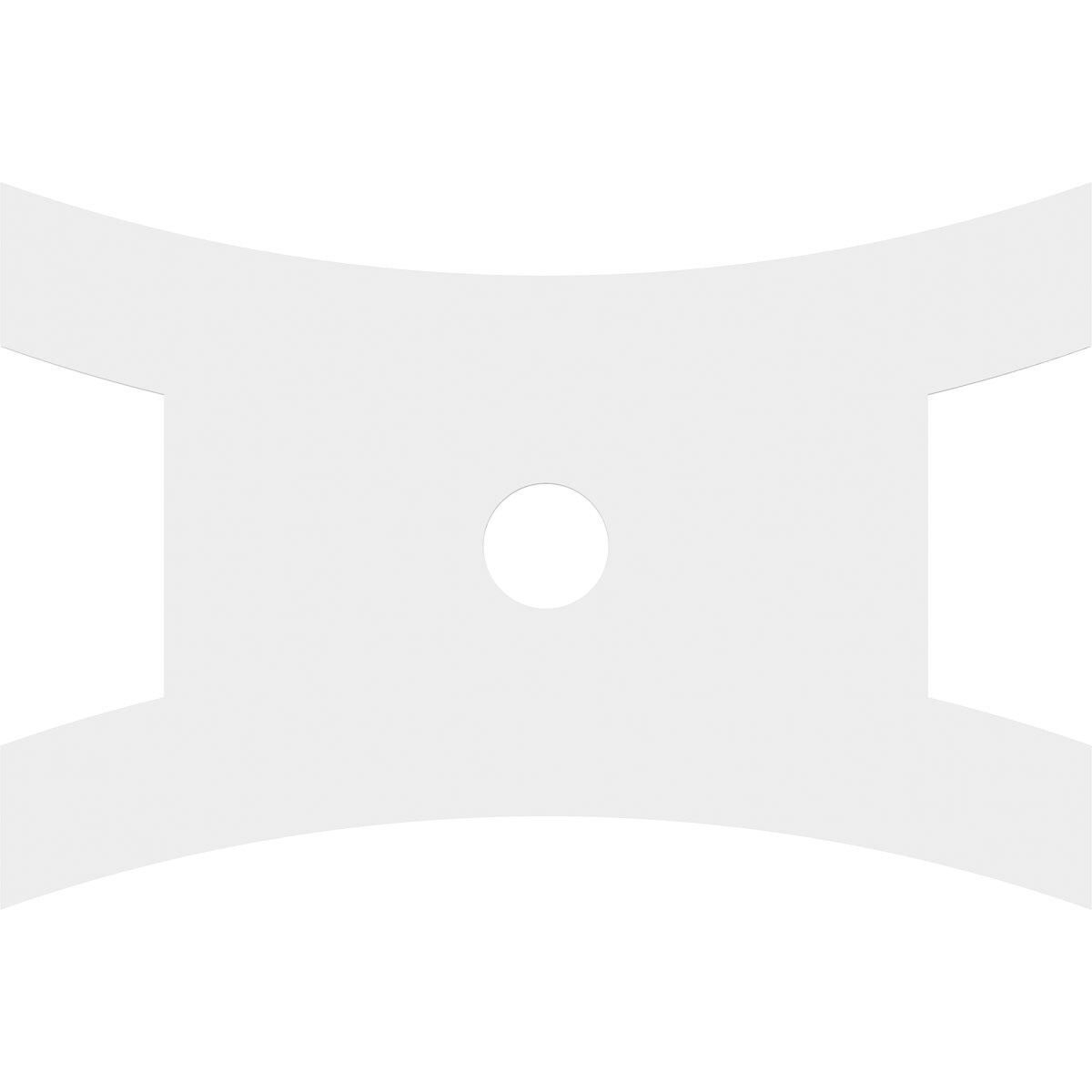 Ekena Millwork CMP26X17HN-03000 Ceiling-Medallions - View #4