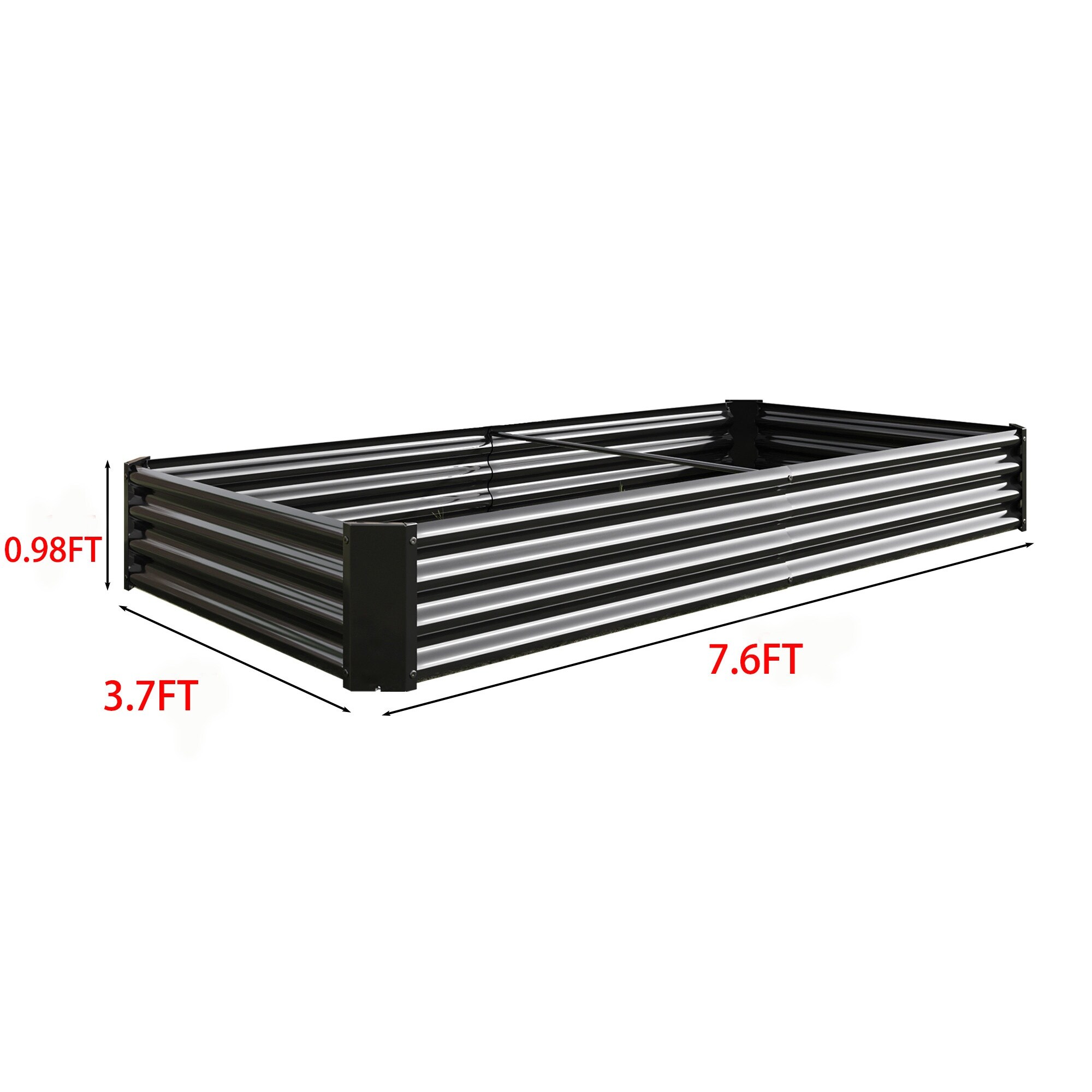 Wooakway FXLS0607-604C12 Raised-Garden-Beds - View #7