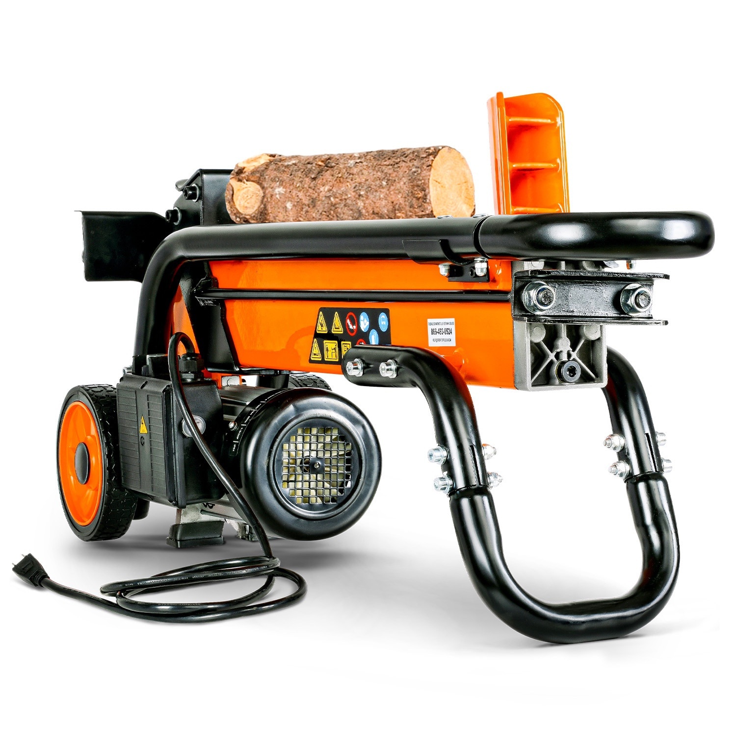 SuperHandy GUT065 6 Ton Electric Log Splitter 6 -Ton 15 -Amp Electric Log Splitter