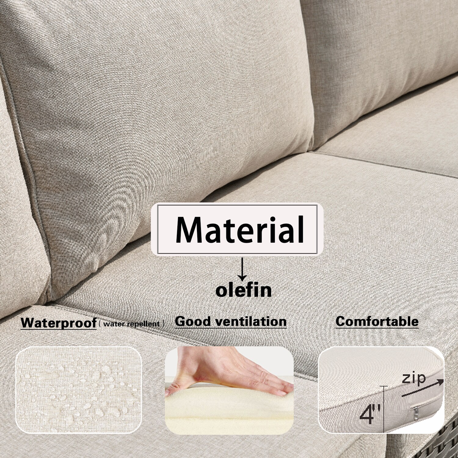 Ovios BLA600-9 Patio-Conversation-Sets - View #4