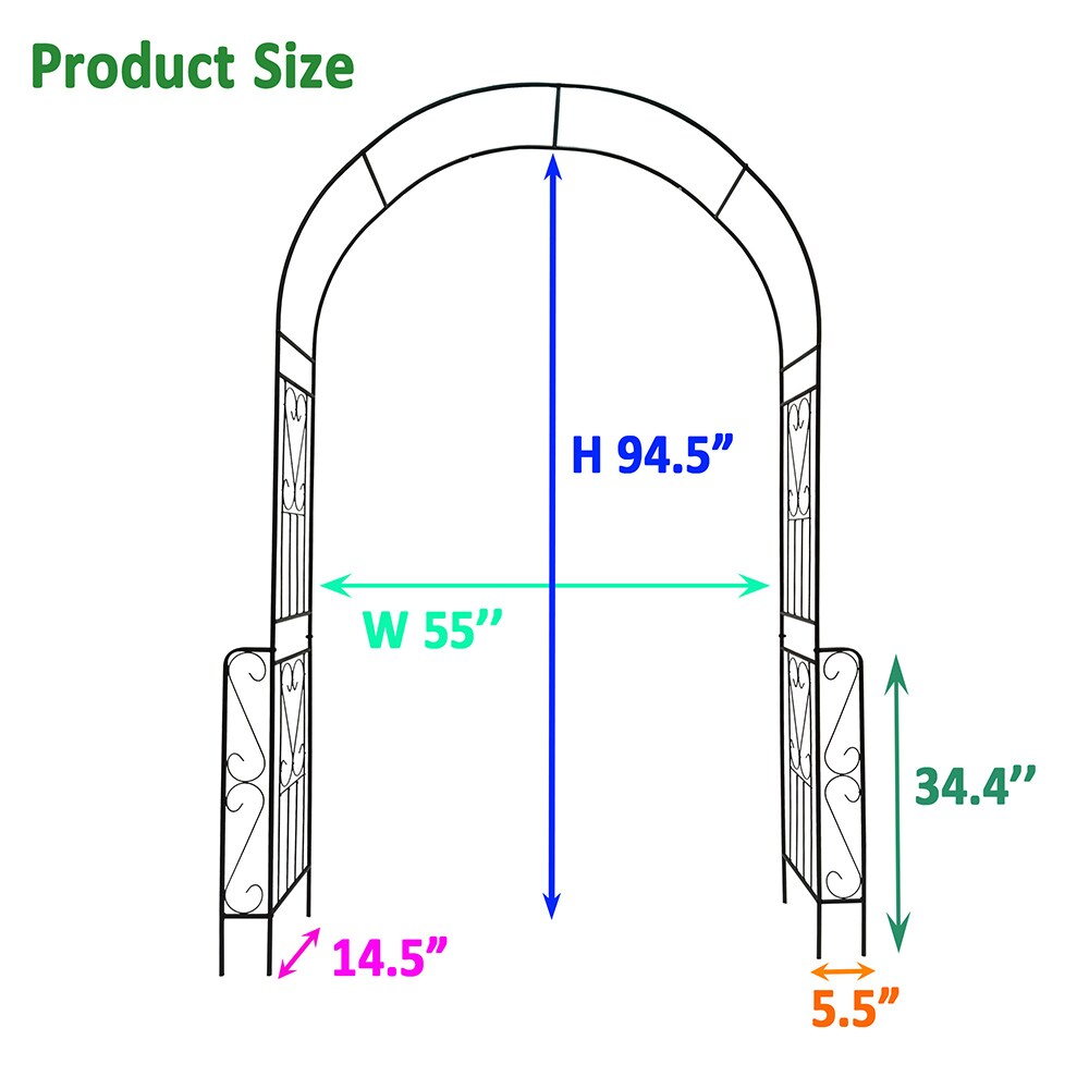 Topcraft TCGT15 Garden-Trellis - View #4