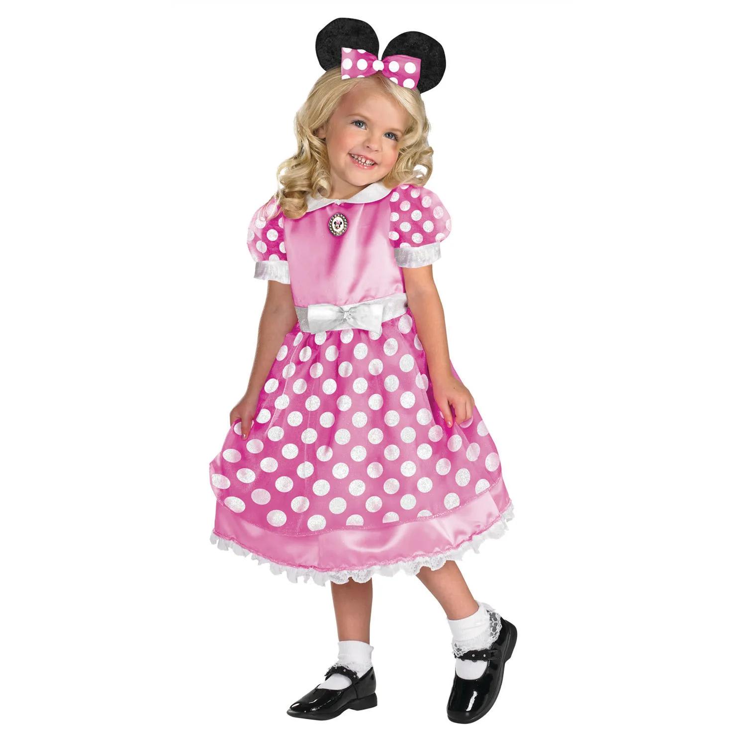 Disguise DG50105S Toddler Girls Pink Mickey Mouse Clubhouse Minnie Mouse Costume - 2T - Thumbnail