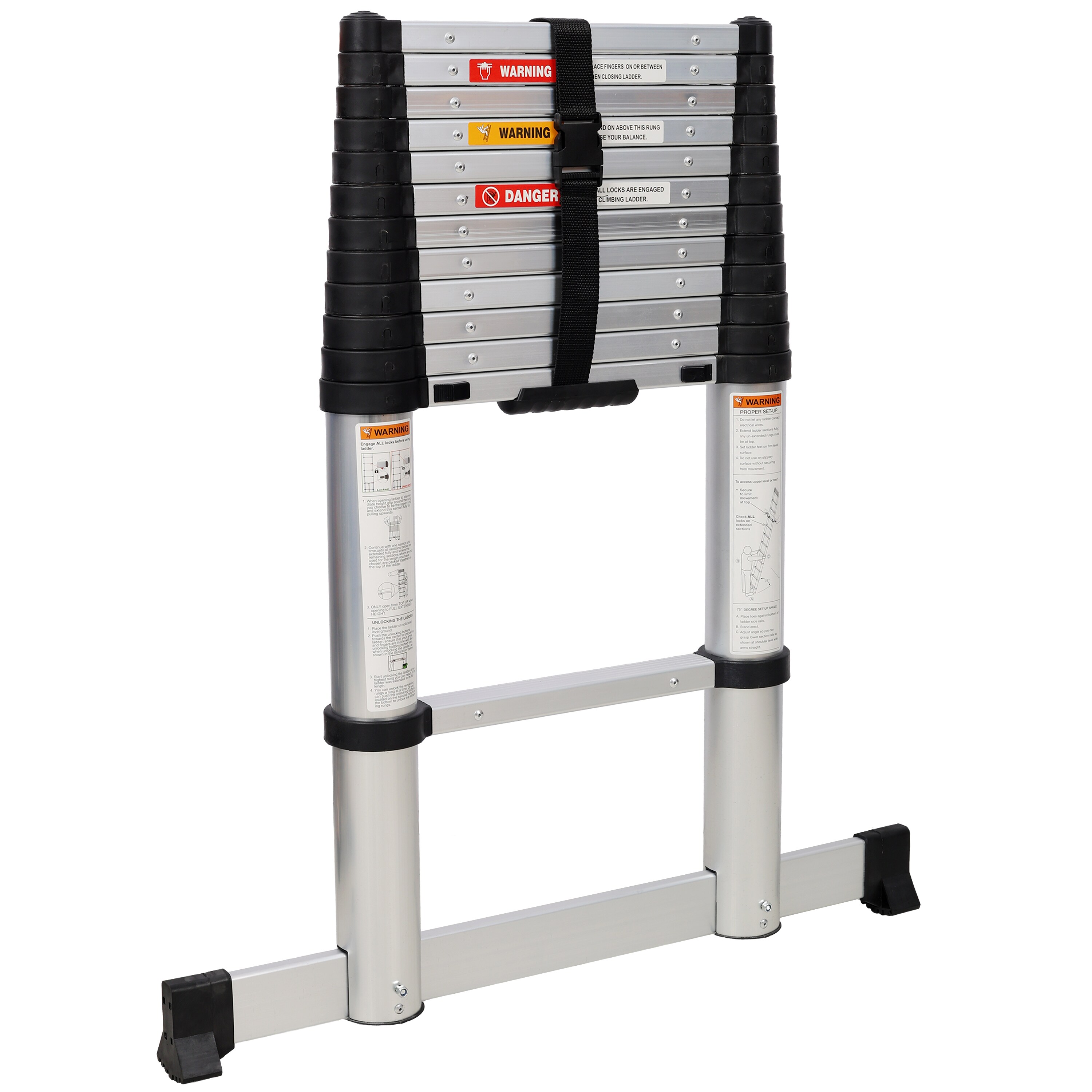 GLANZEND 6514QGRWK Extension-Ladders - View #2