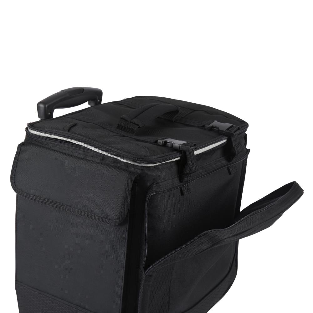 Picnic Time Black Wheeled Insulated Cart Cooler in the Portable Coolers ...