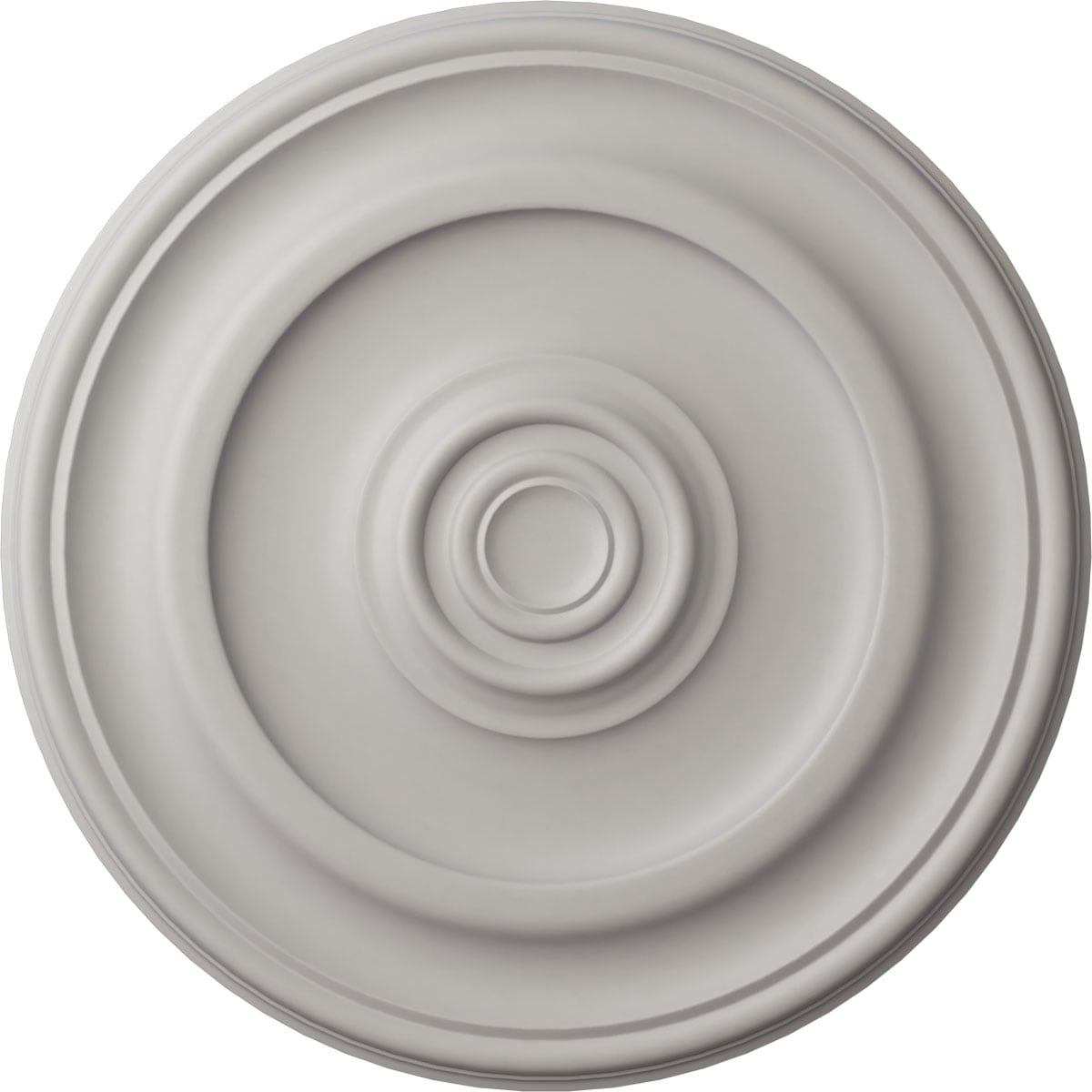 Ekena Millwork CM24KPUWF Kepler Traditional 23.625-Inches W x 23.625-Inches L Painted Ultra Pure White Polyurethane Whole Ceiling Medallion