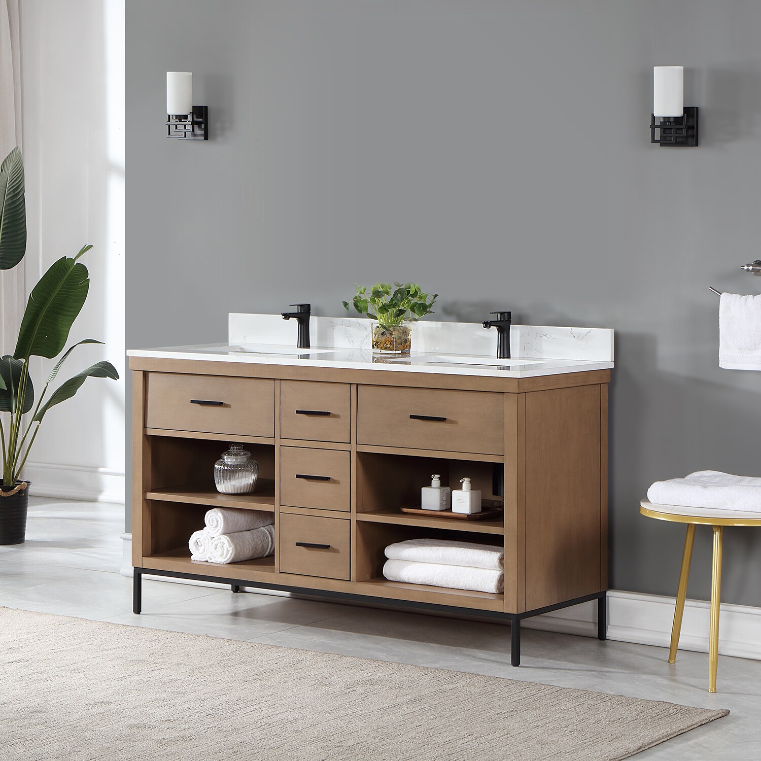 Altair 545060-BR-AW-NM Bath-Vanity-Combo - View #6