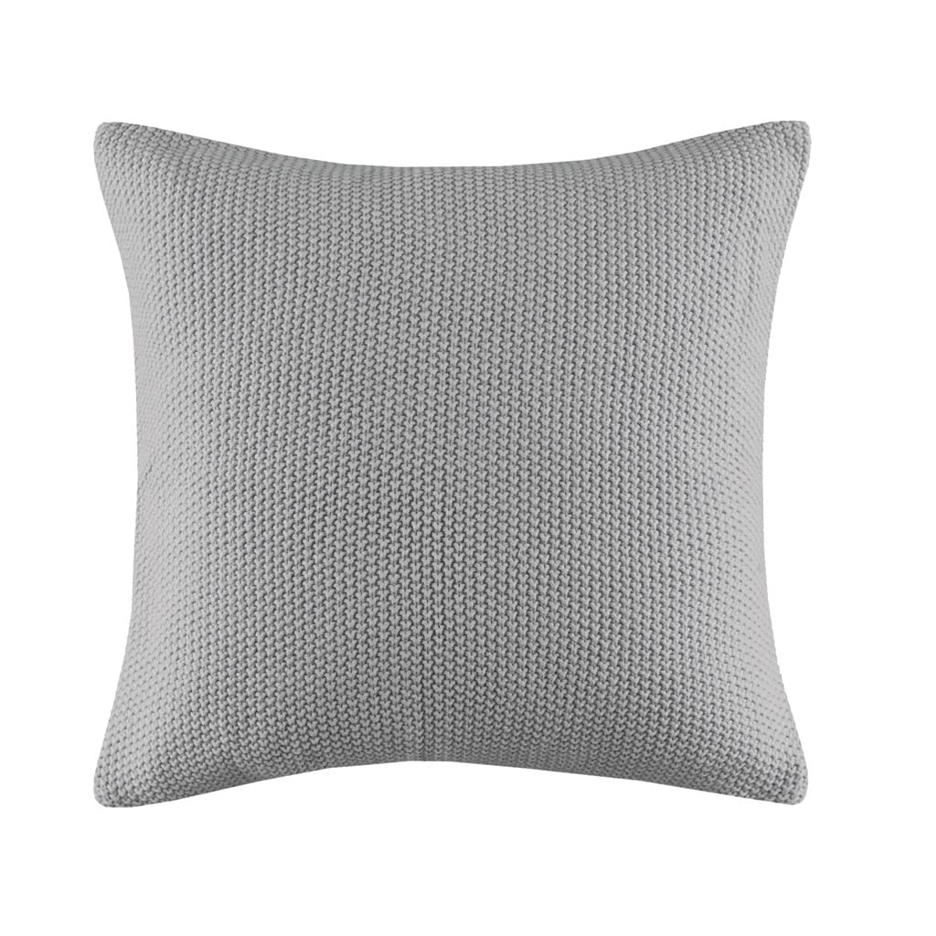 Gracie Mills 9311-03II Lessie Solid Knit Square Pillow Cover