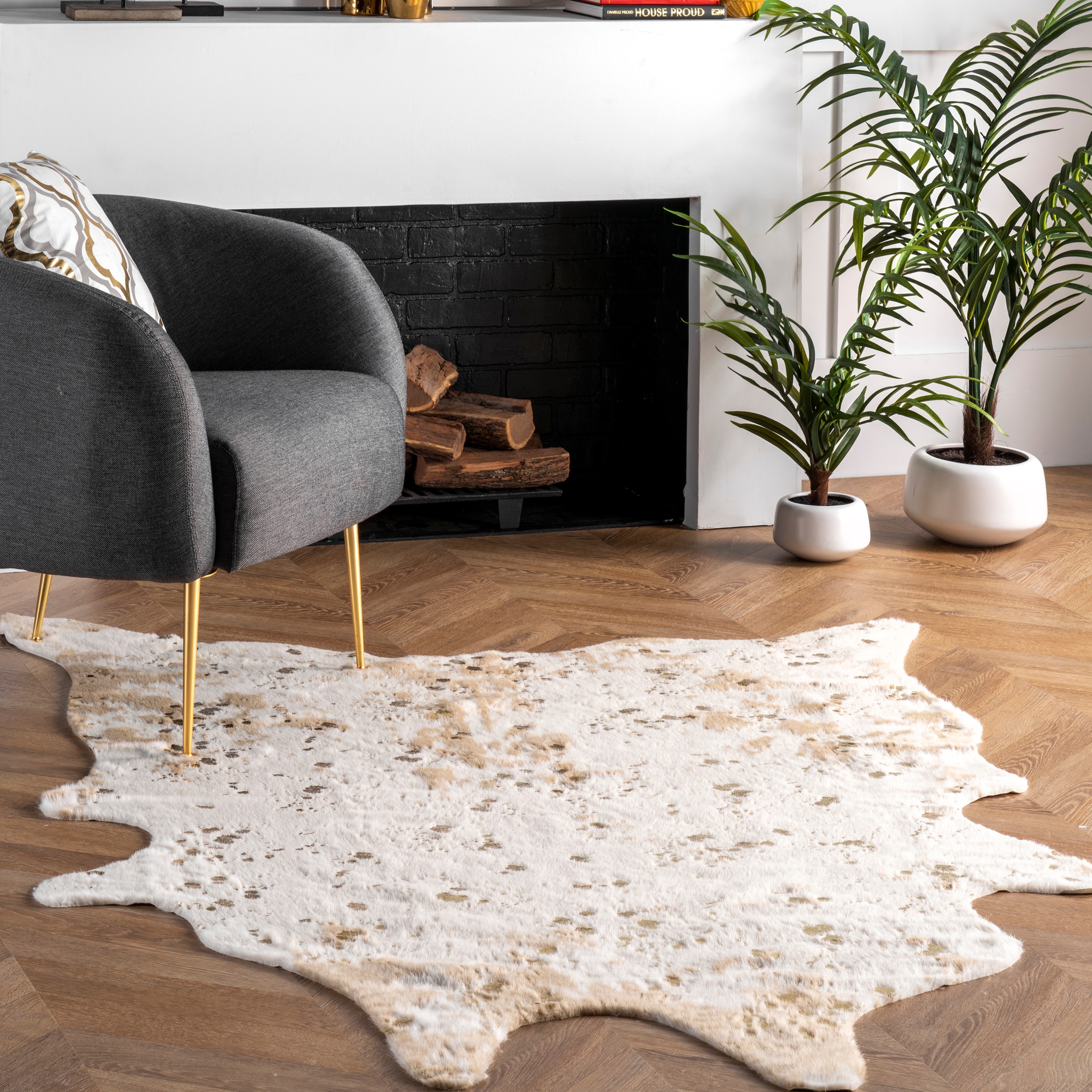 AANVII Animals Area Rug Non-Slip Floor Carpet for Bedroom Home Decoration