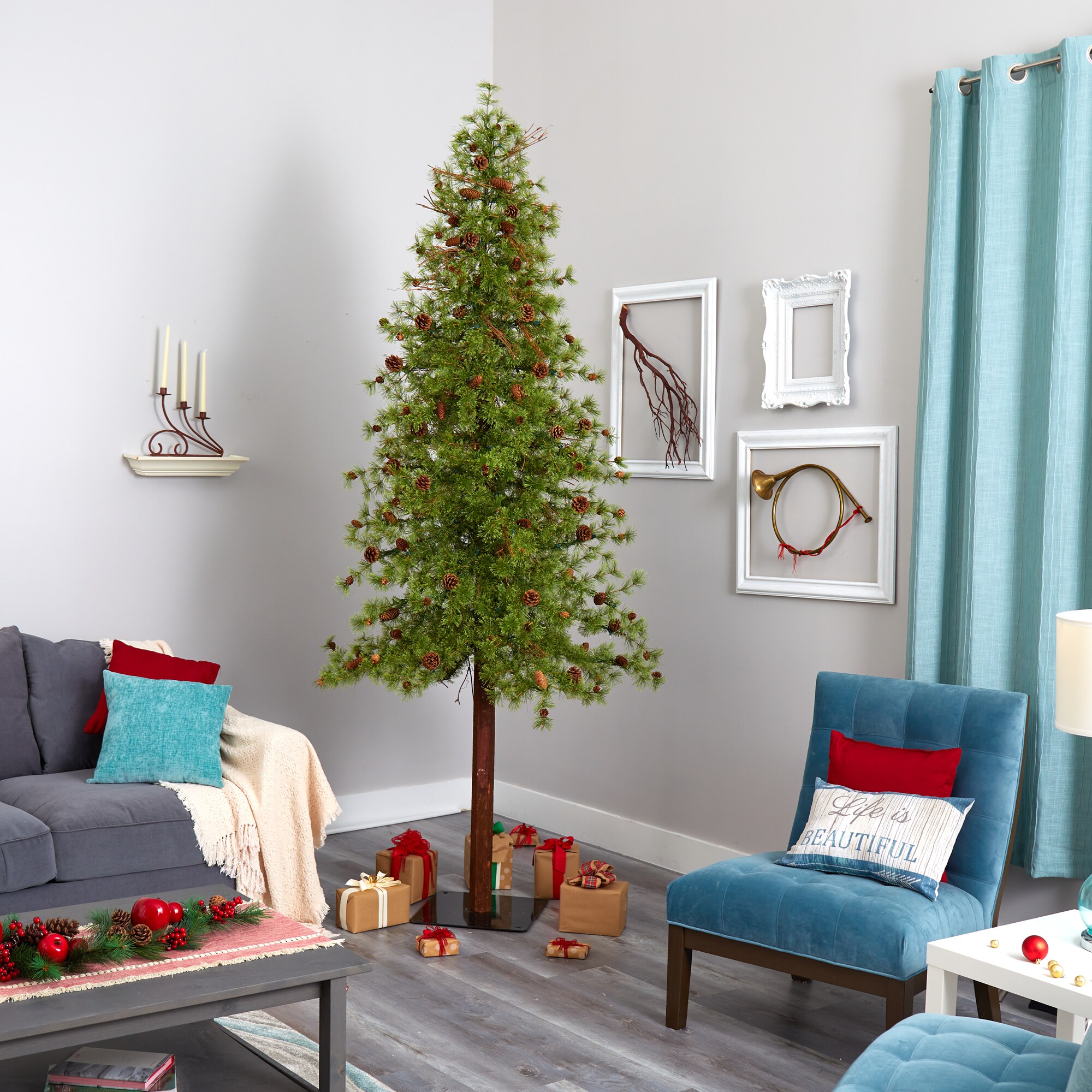 Nearly Natural T1431 Artificial-Christmas-Trees - View #9