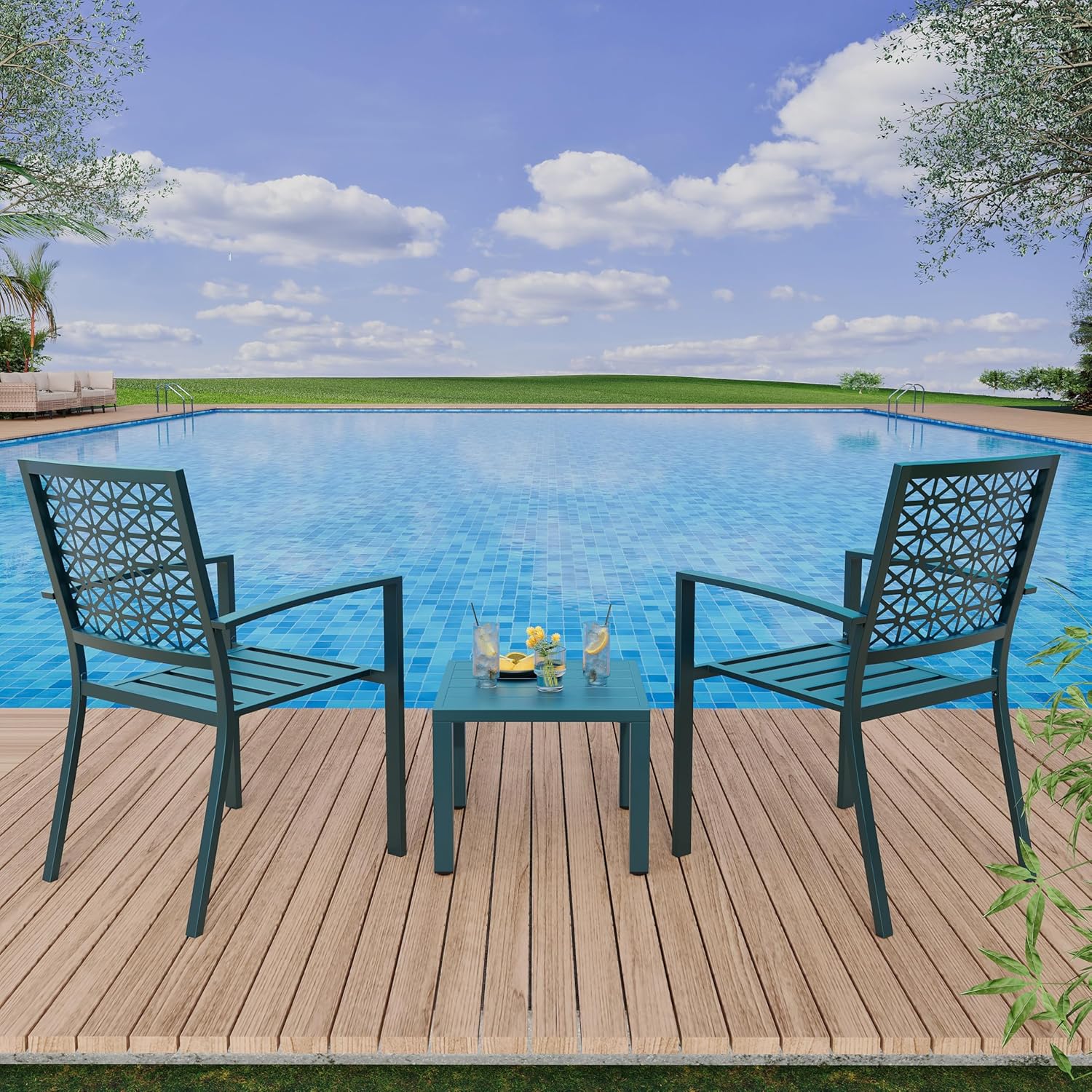 Qeetex LXL-PPG-334XCRU3 Patio-Conversation-Sets - View #7