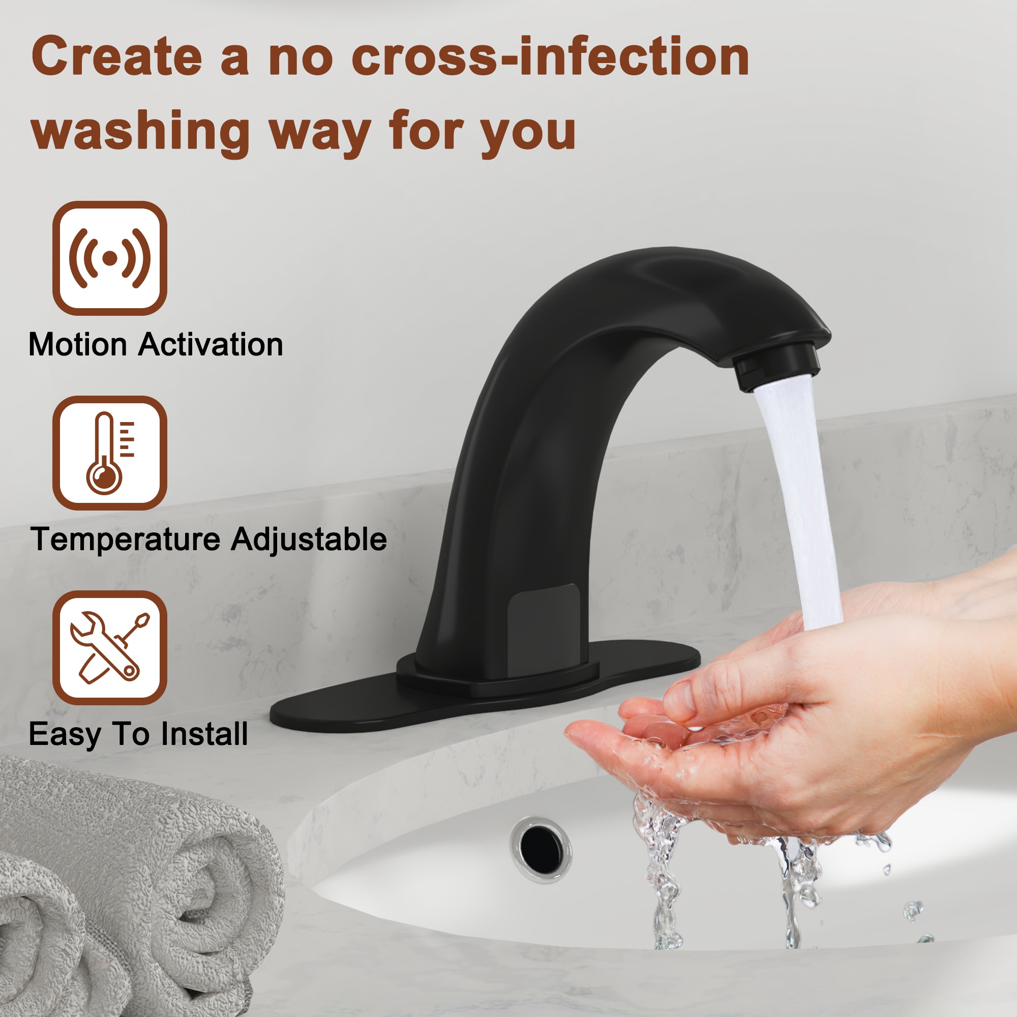 Mondawe MD2620B Lavatory-Faucets - View #6