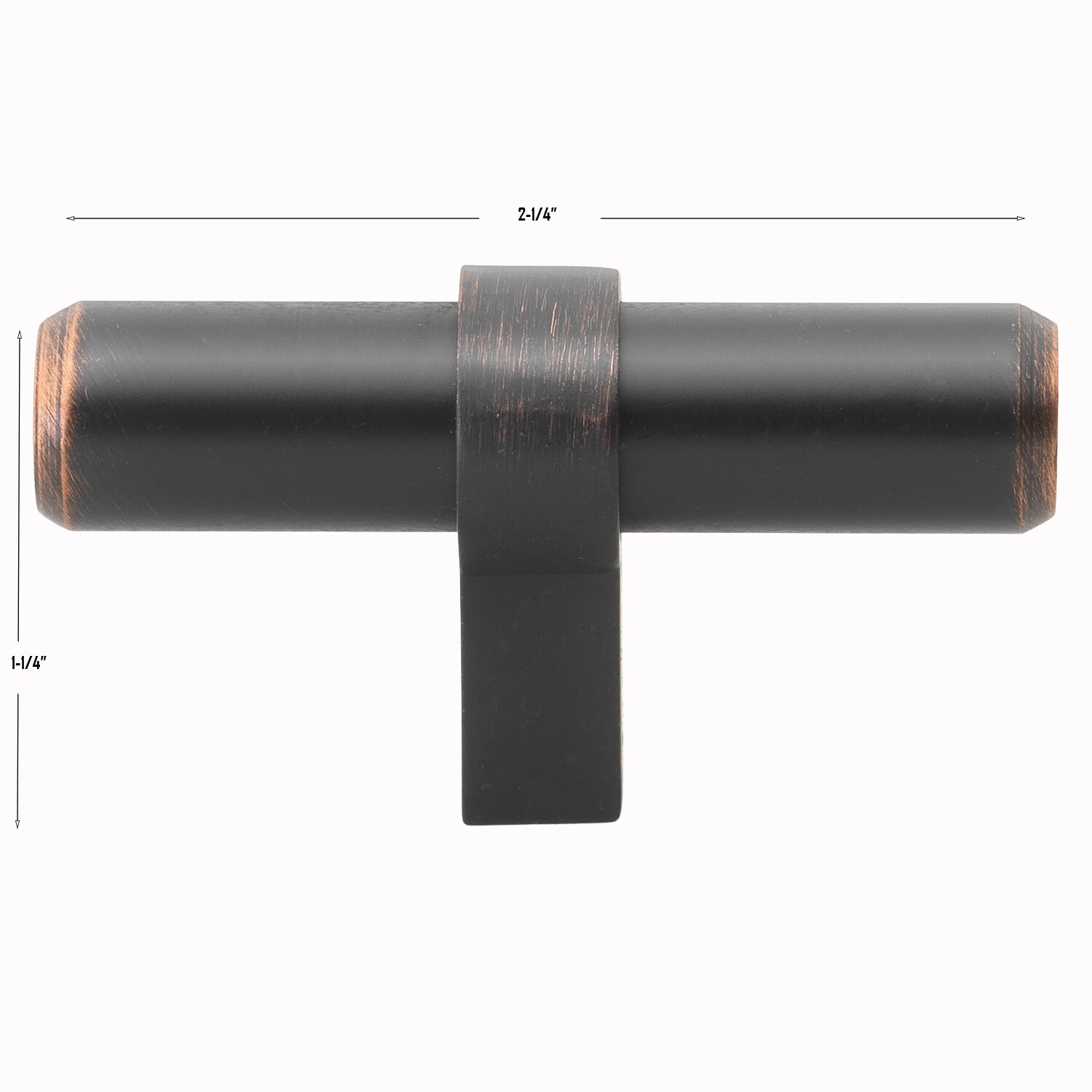 GlideRite Hardware 4002-T-ORB-10 Cabinet-Pulls - View #4