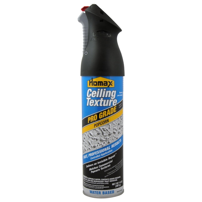 14 Oz White Popcorn Ceiling Texture, How To Use Ceiling Texture Popcorn Spray