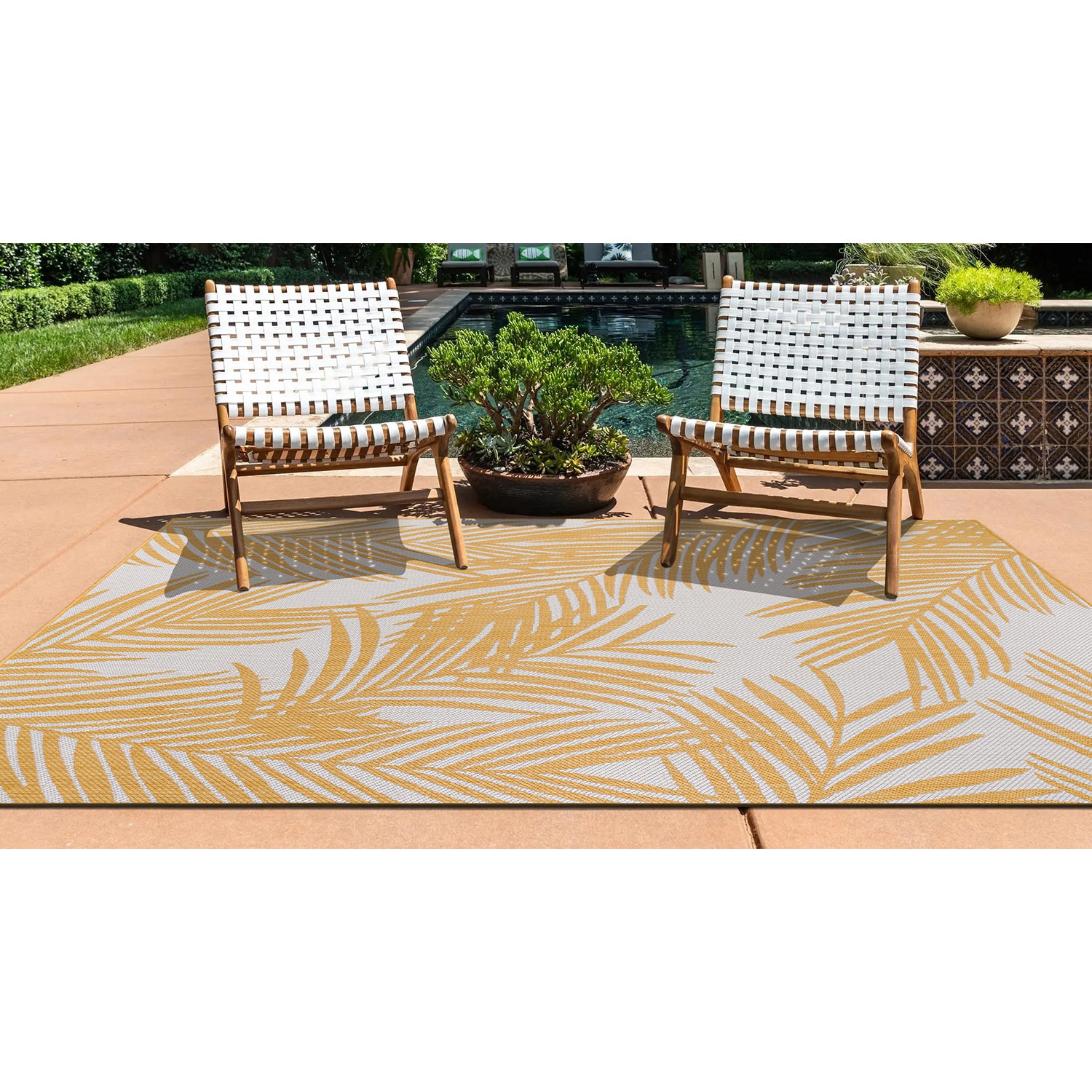 World Rug Gallery 117YELLOW8X10 rugs - View #8