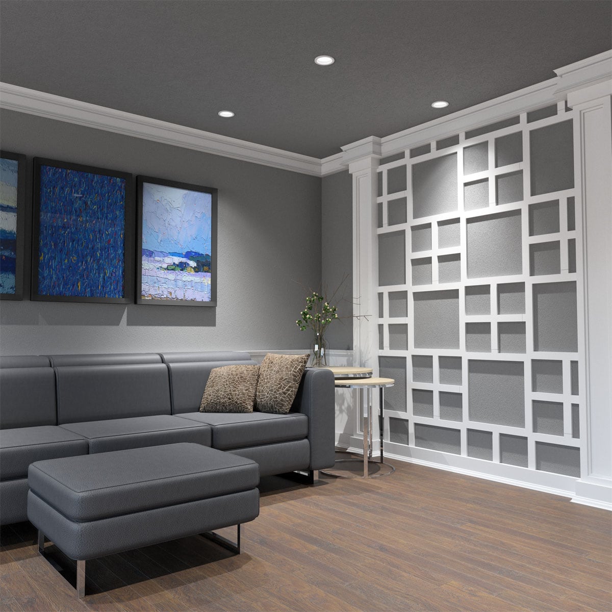Ekena Millwork WALP24X24CAR Wall-Panels - View #4