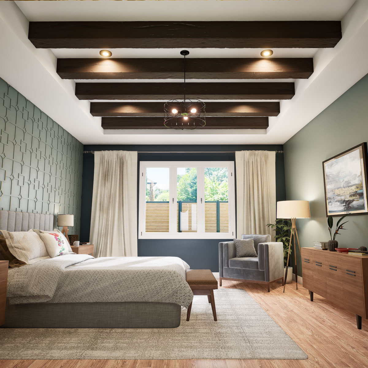 Ekena Millwork BMHH2C0060X080X168ZY Faux-Beams - View #7