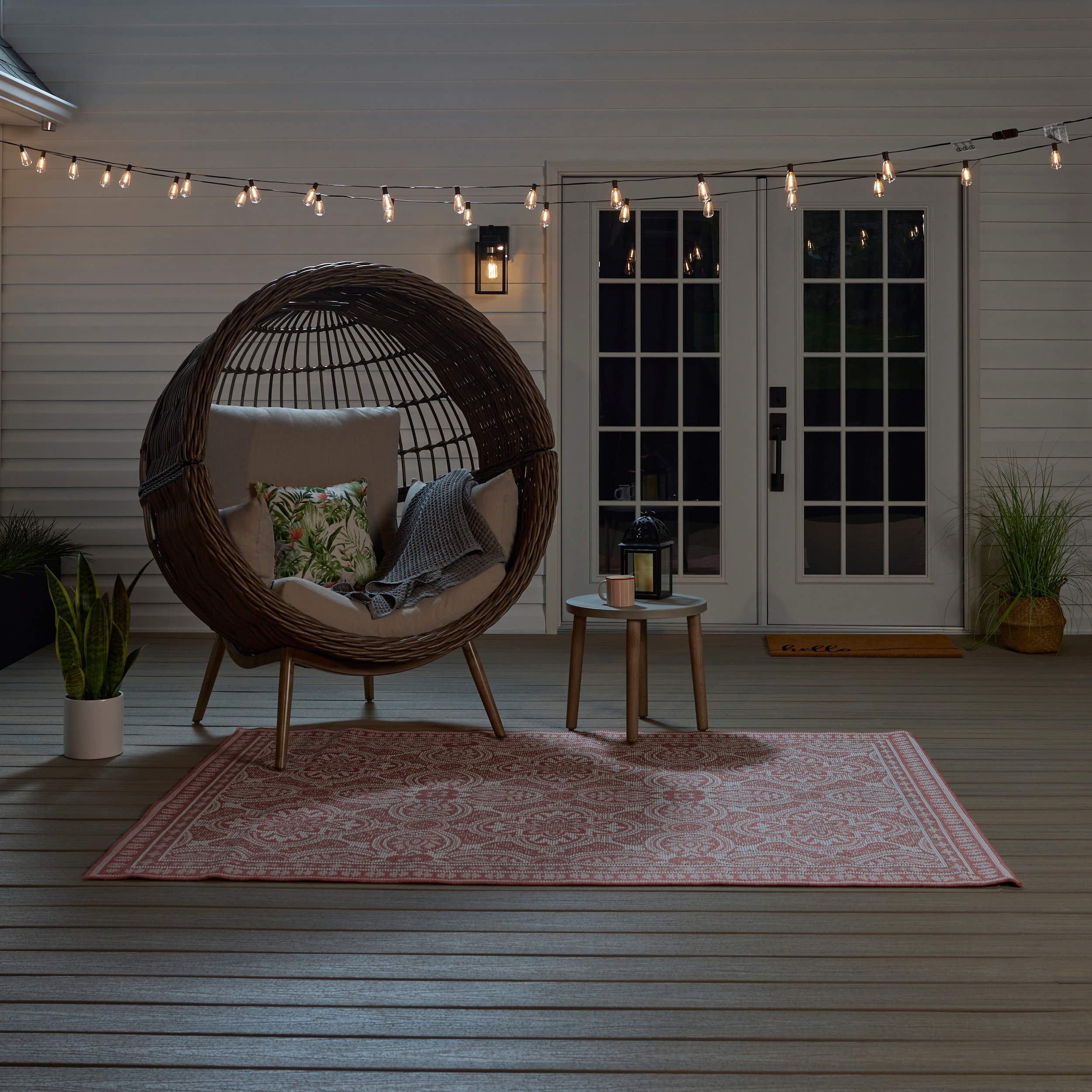 allen + roth SL10E(33') Patio-String-Lights - View #5