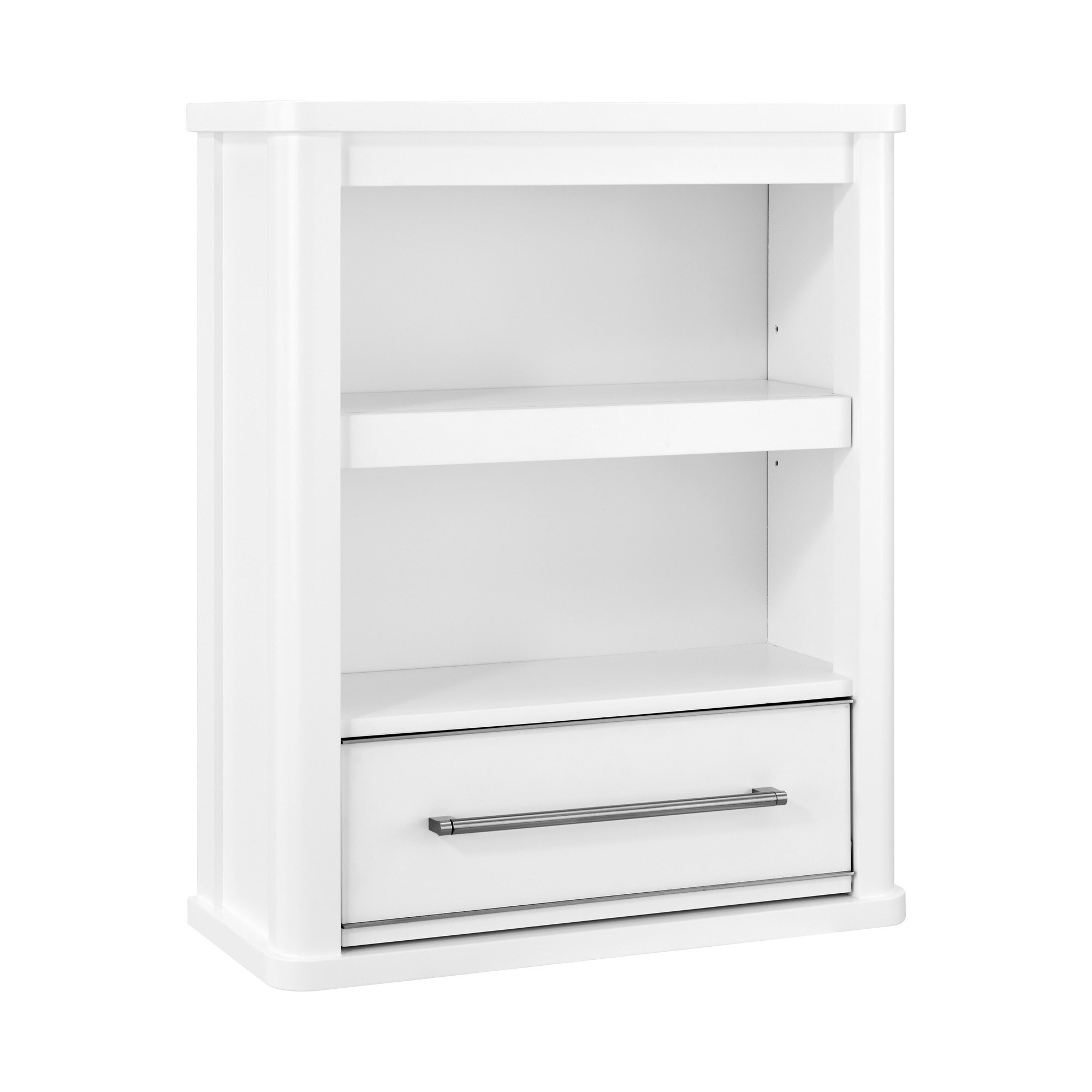 Ed Ellen Degeneres Lynnmere 24 In X 29 In X 10 In White Soft Close Bathroom Wall Cabinet In The 5783