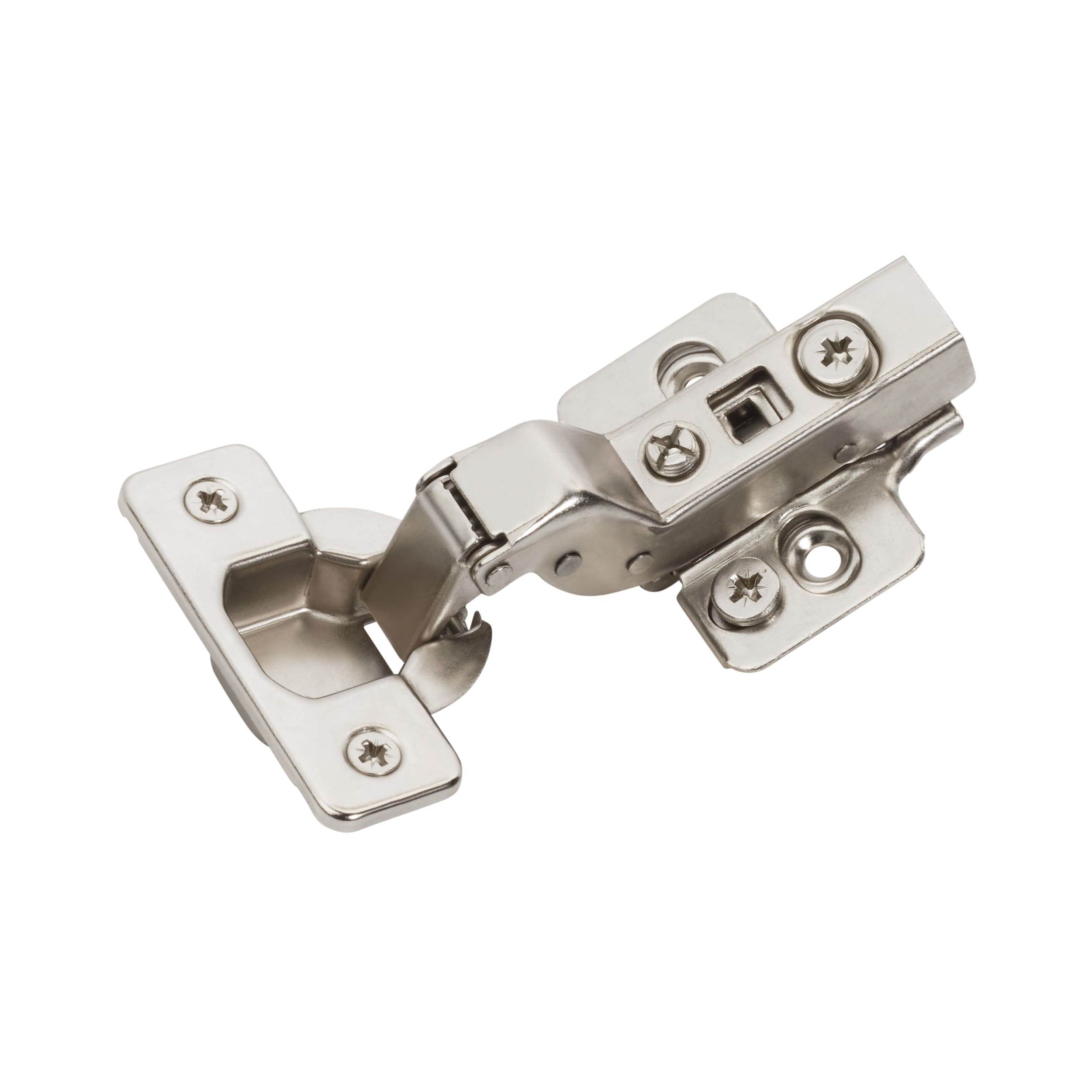 Amerock BP9240SCFR 105-Degree Full Overlay Concealed Concealed Soft Close Satin Nickel Cabinet Hinge , 1 Pairs ( 2 -Pieces)