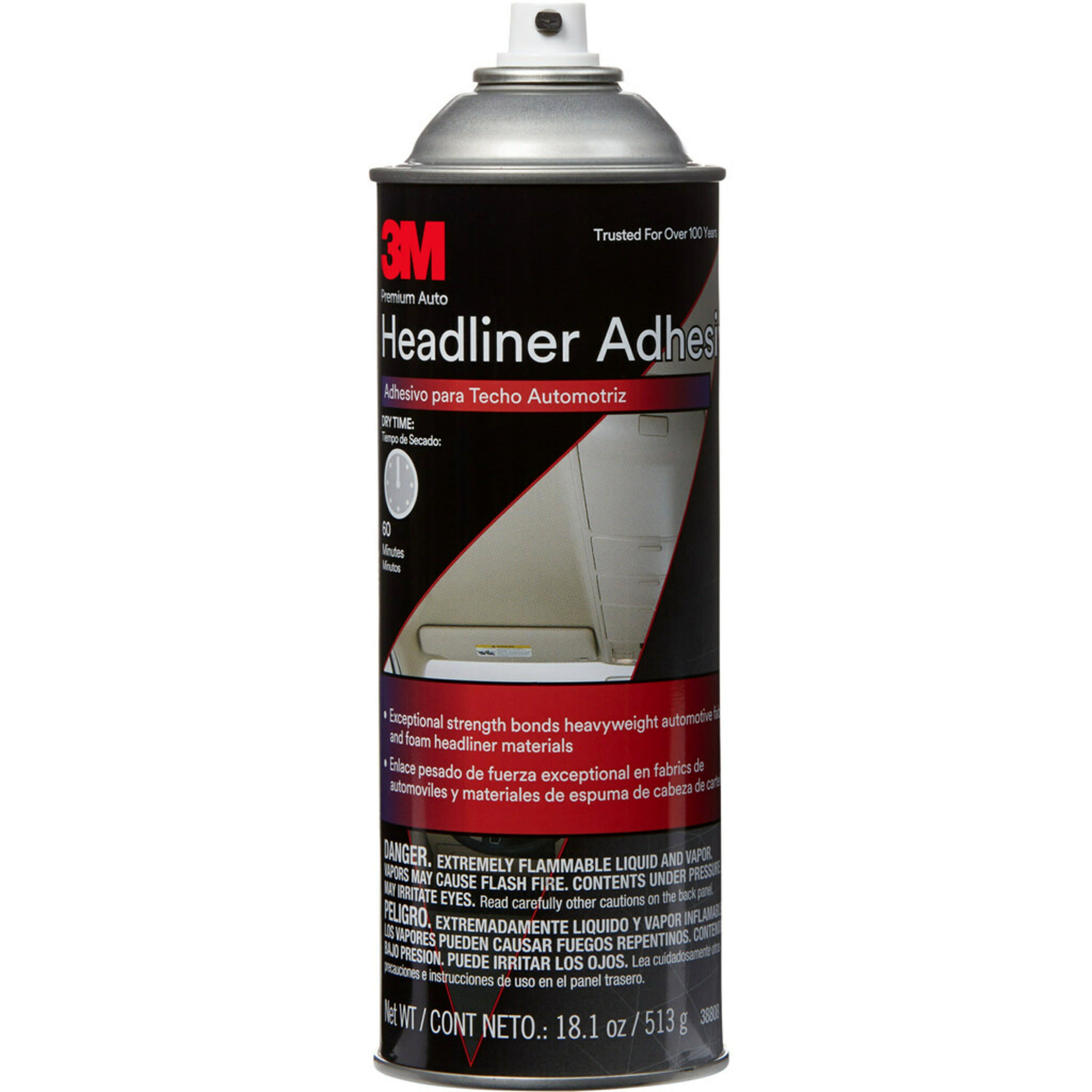 3M Headliner and Fabric Adhesive Clear Automotive Adhesive (Actual Net  Contents: 18.1-fl oz) in the Automotive Adhesive department at