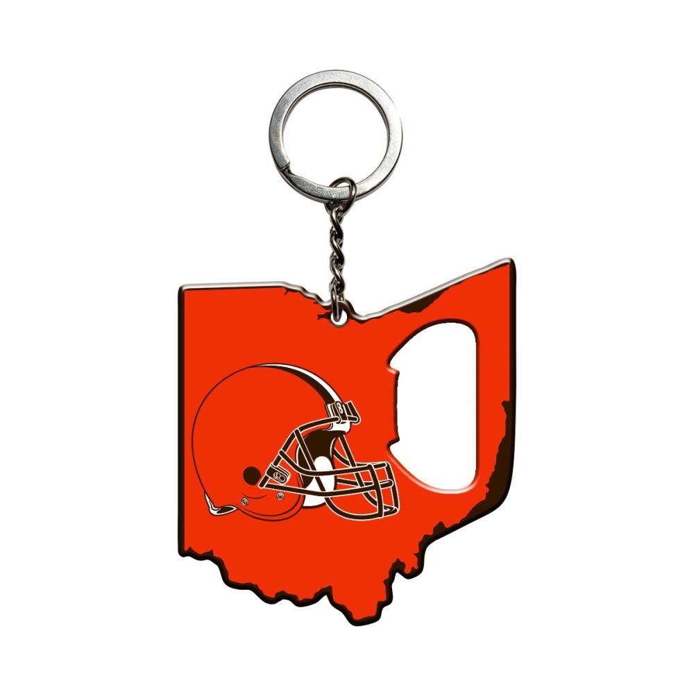 Hillman Cleveland Browns Metal Key Chain