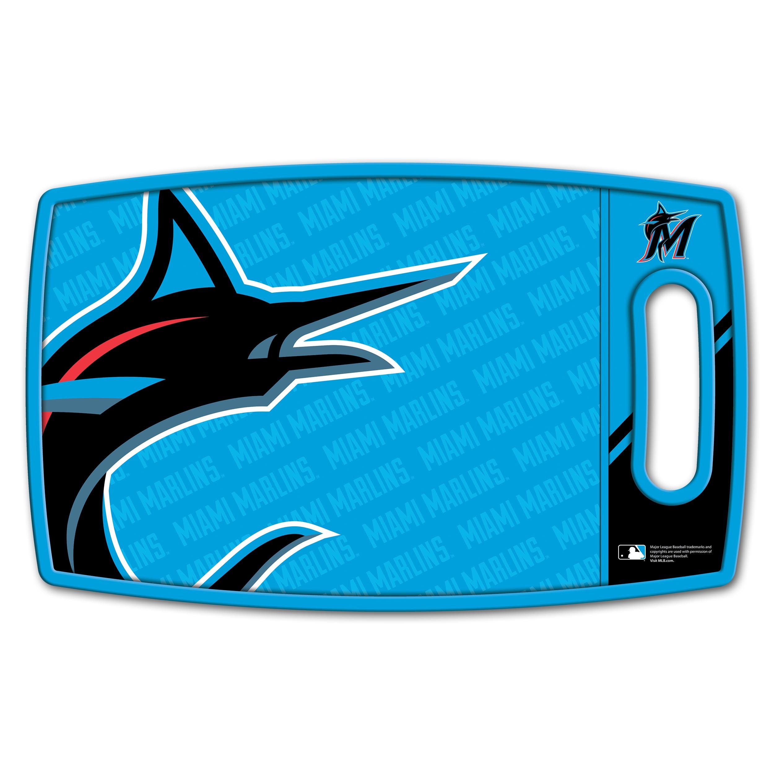 Miami Marlins Team Jersey Cutting Board