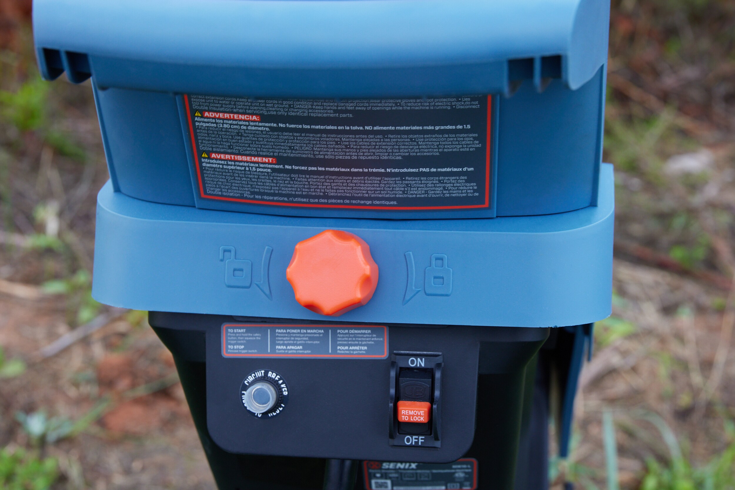 SENIX SDE15-L Electric-Chipper-Shredders - View #7
