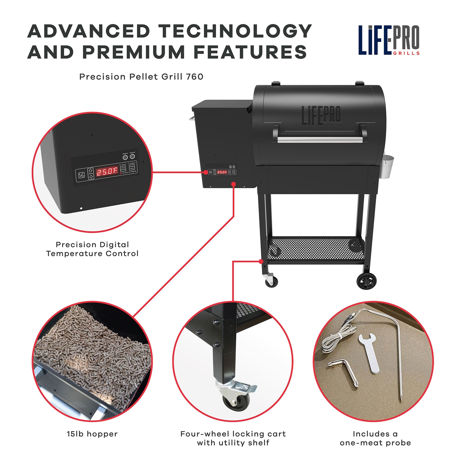 Lifesmart 250262 Pellet-Grills - View #11