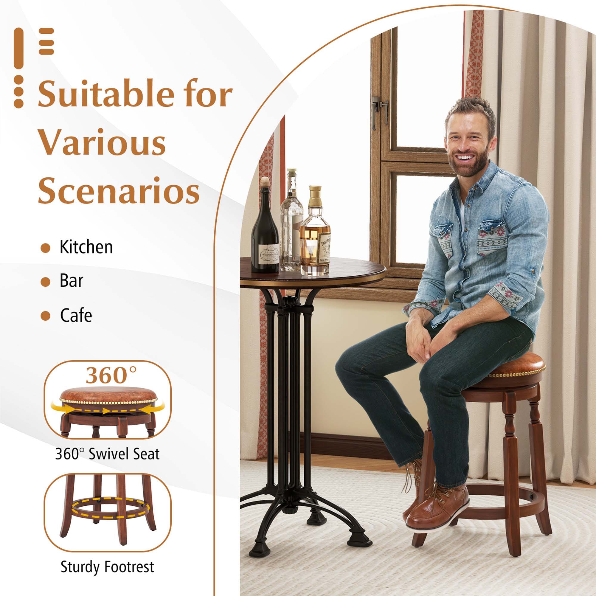 Costway HCST01516 stools - View #3