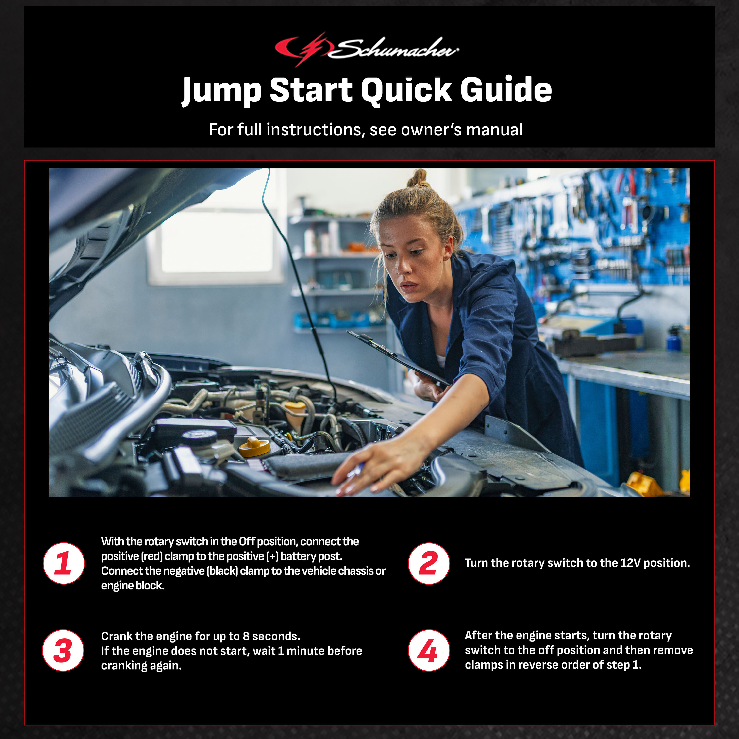 Schumacher Electric DSR165 Jump-Starters - View #5