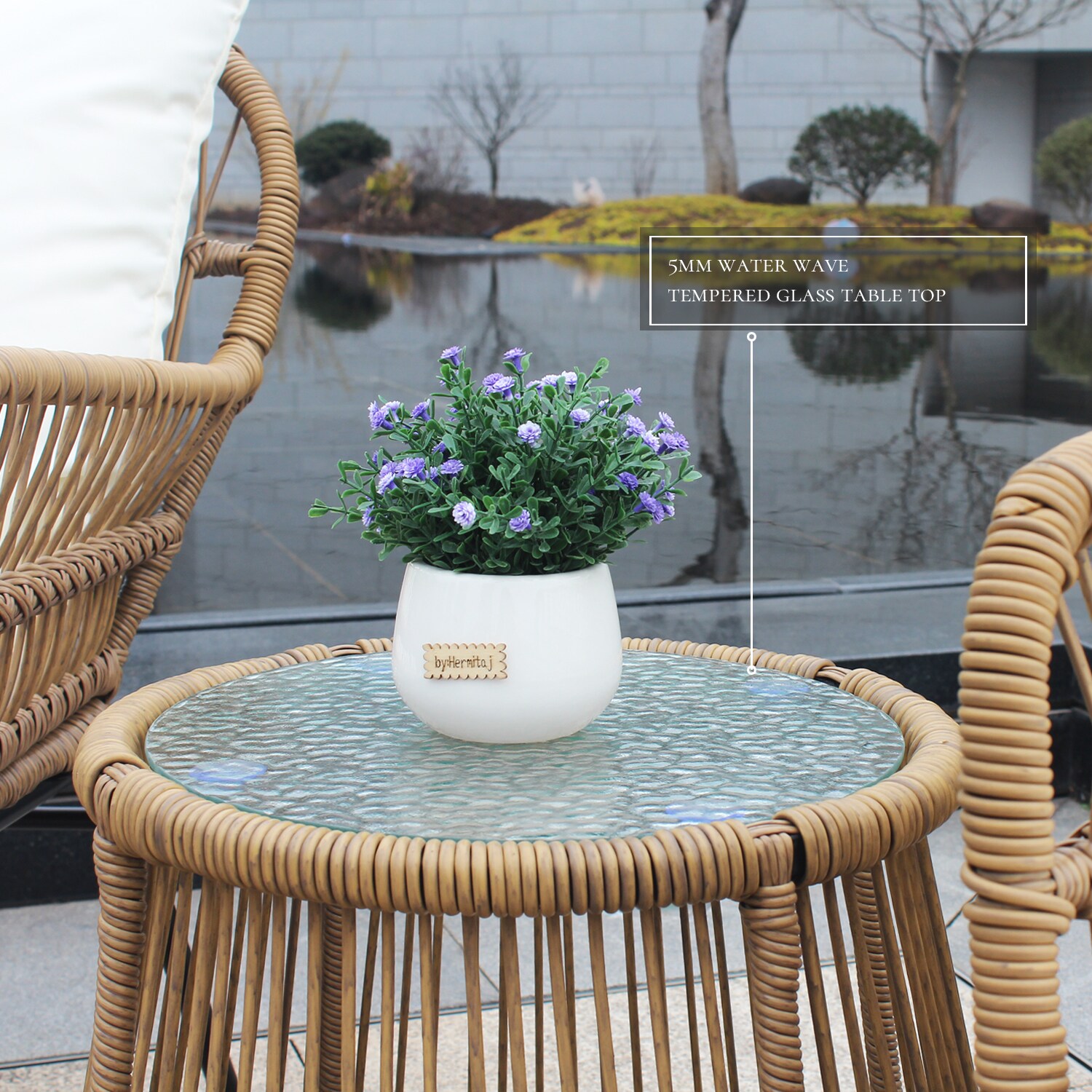 SINOFURN SYA990011BG Patio-Conversation-Sets - View #3