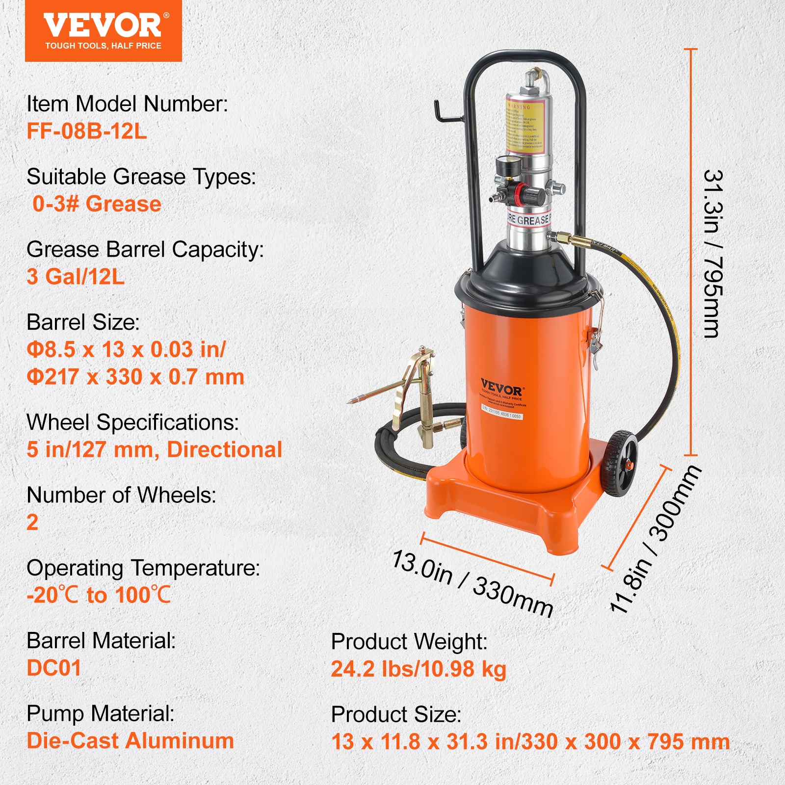 VEVOR HYJ3JLDT0000XHUHBV0 m040130 - View #8