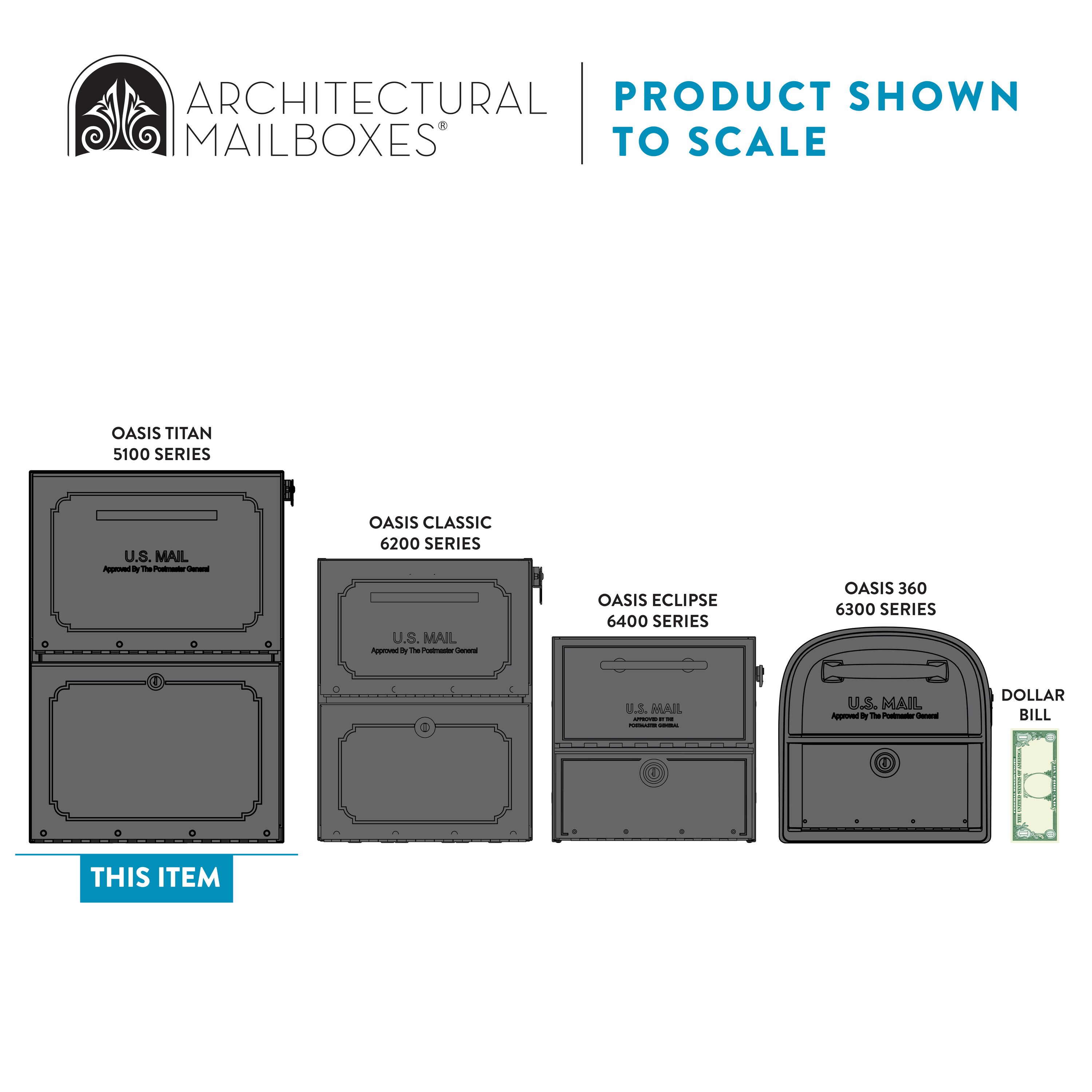 Architectural Mailboxes 5100B mailboxes - View #6