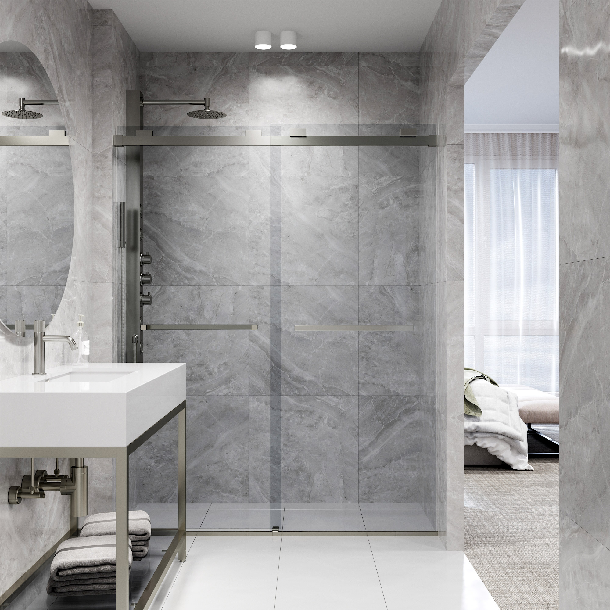 VIGO VG6023STCL6076 Shower-Doors - View #9